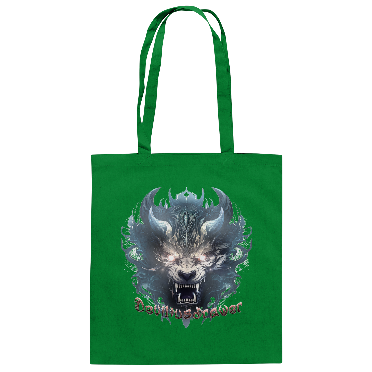 Deviliusdrawer Water Horn Tiger - Baumwolltasche