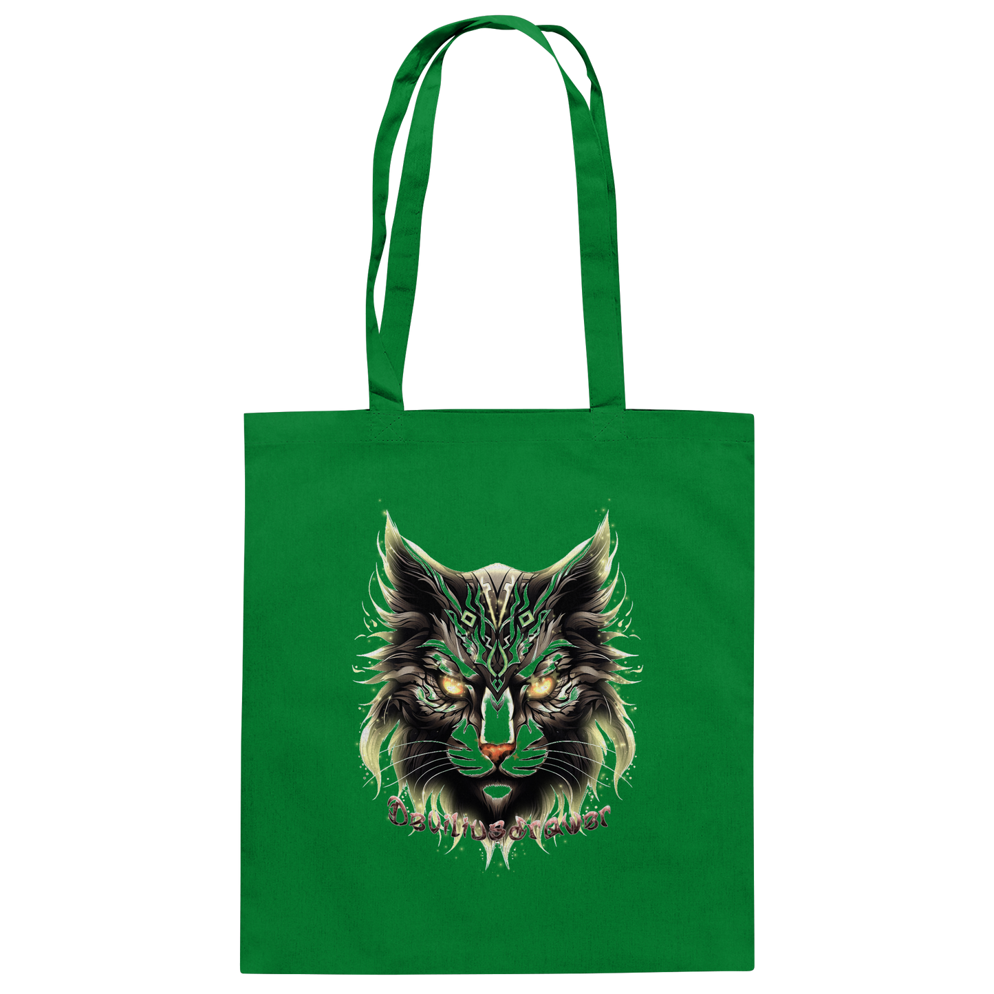 Deviliusdrawer Golden Cat - Baumwolltasche