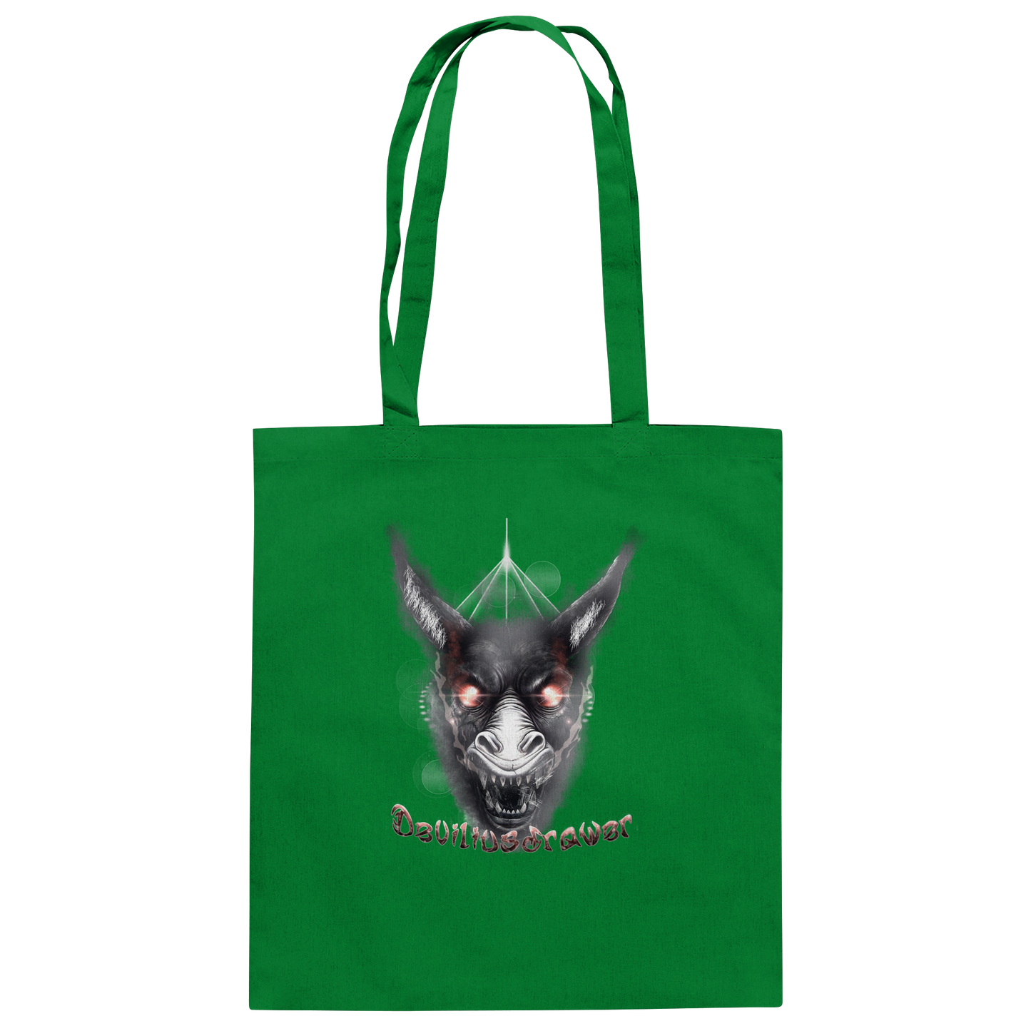 Deviliusdrawer Evil Donkey - Baumwolltasche