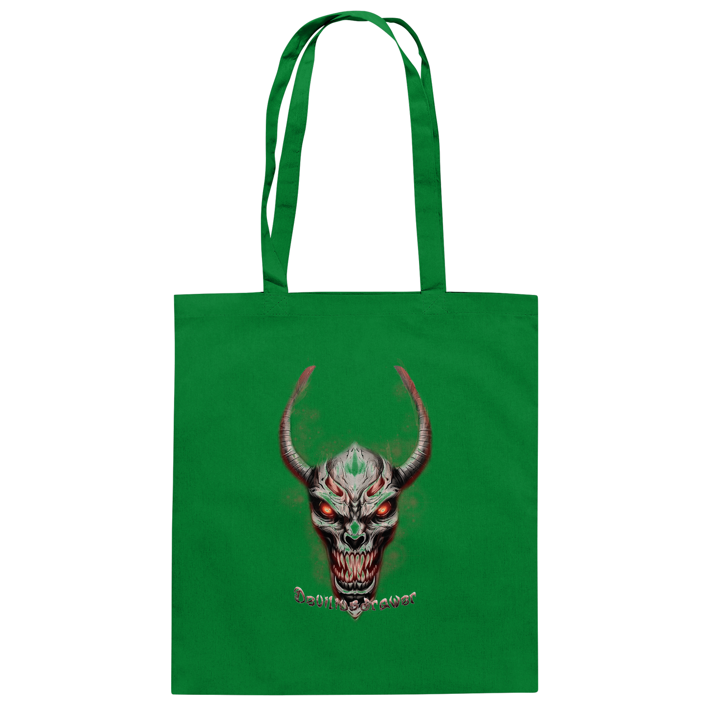 Deviliusdrawer Red Eyed Skeleton - Baumwolltasche