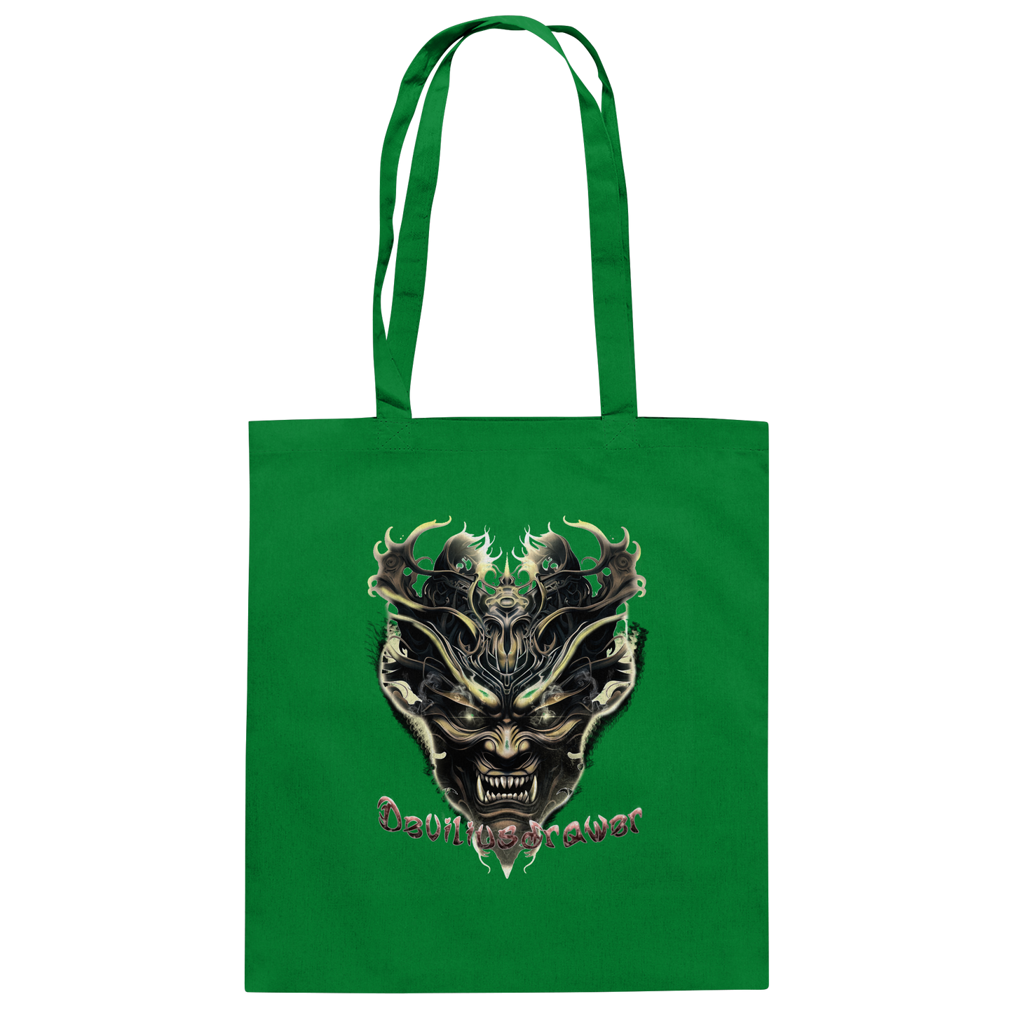 Deviliusdrawer Golden Demon Vampire - Baumwolltasche