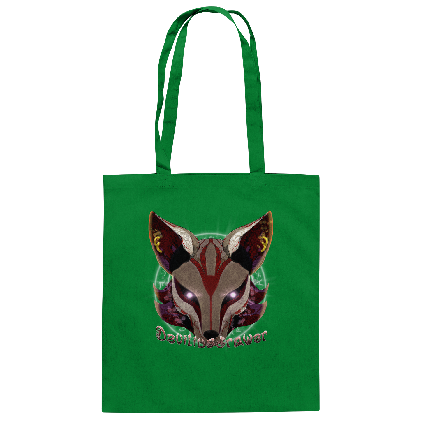 Deviliusdrawer Magic Kitsune - Baumwolltasche