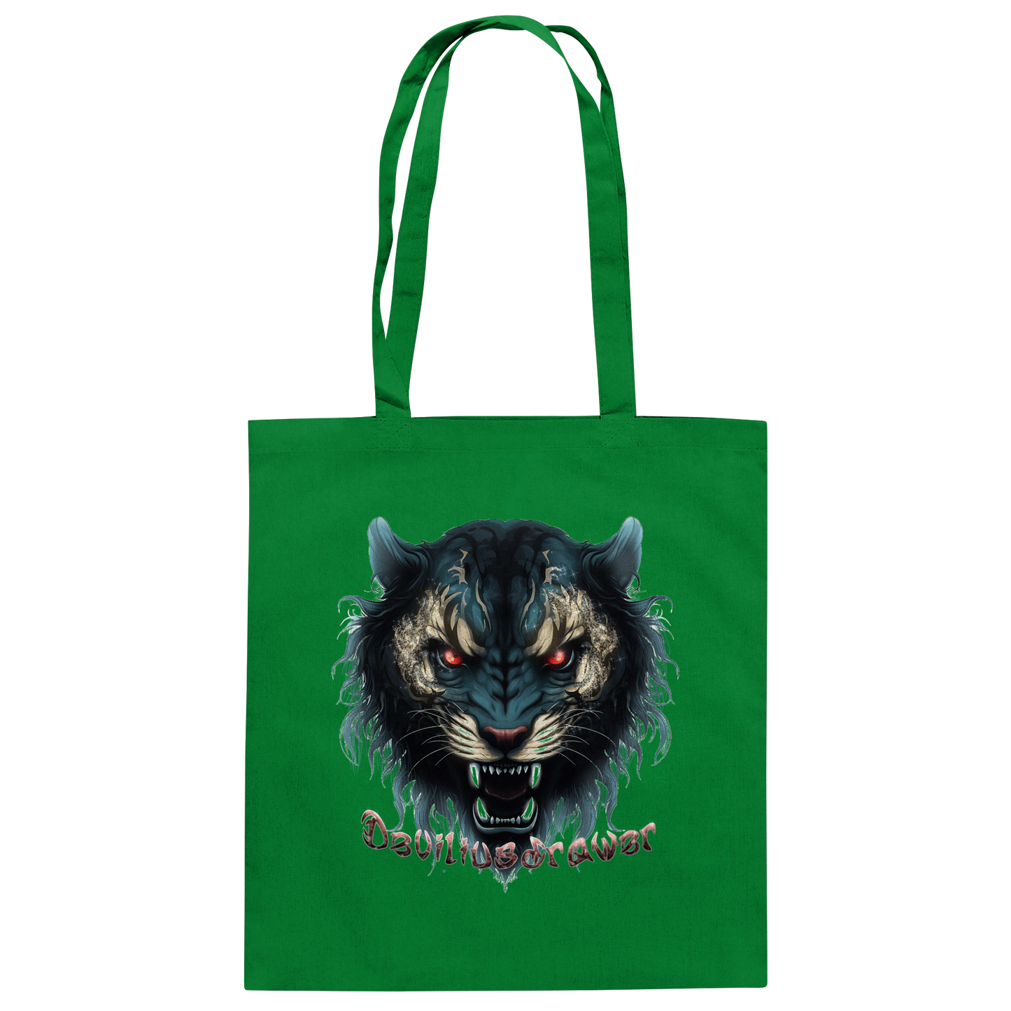 Deviliusdrawer Tigercat - Baumwolltasche