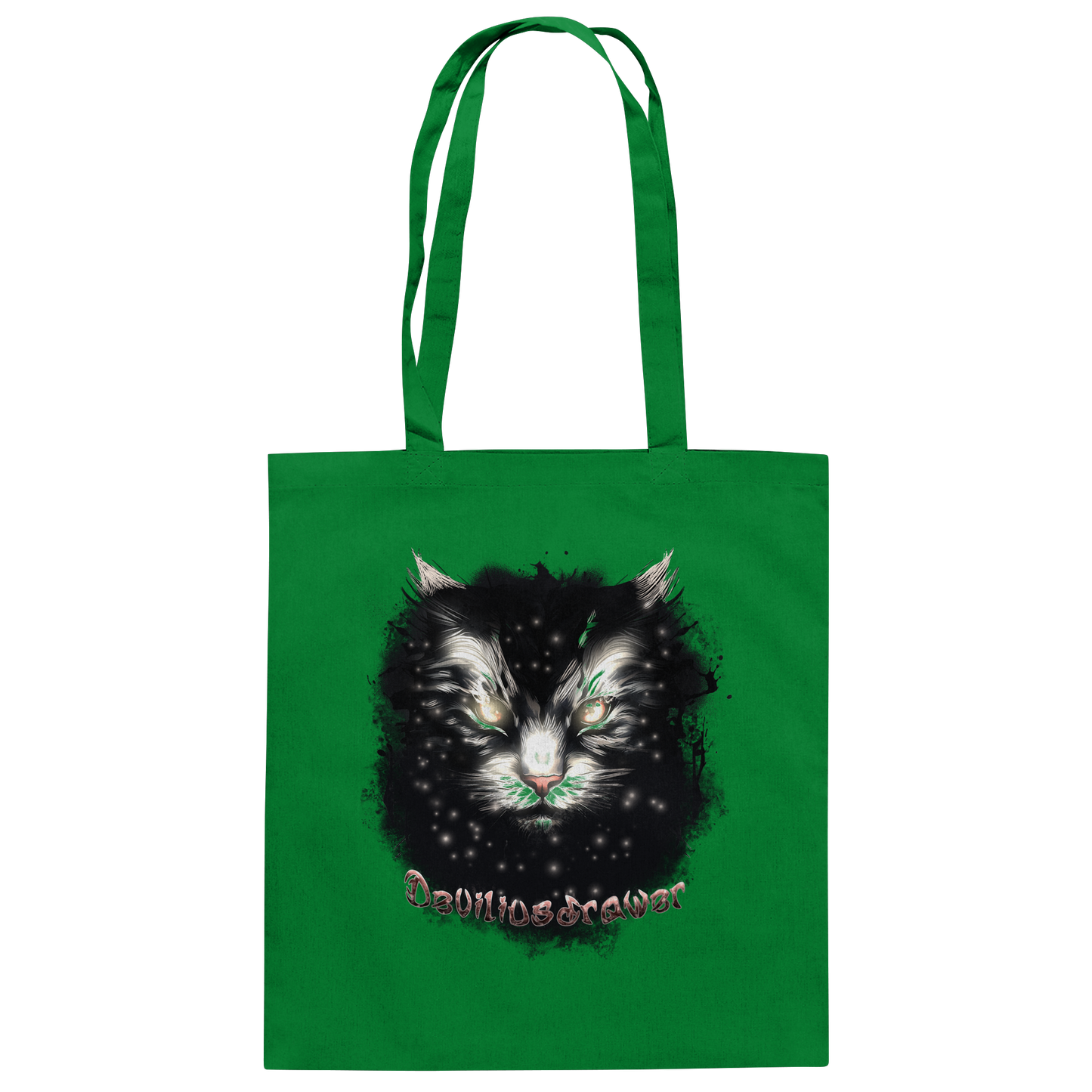 Deviliusdrawer Star Cat - Baumwolltasche