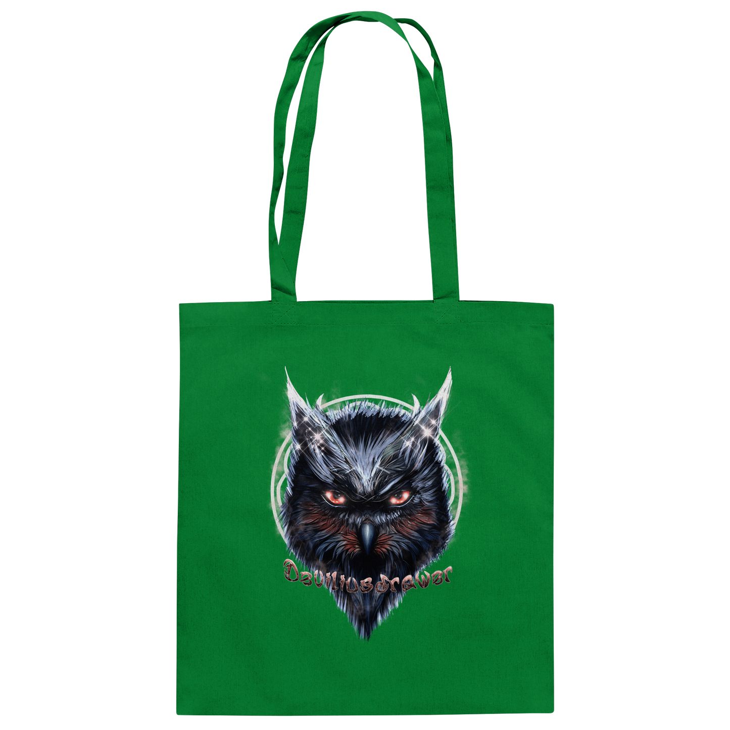 Deviliusdrawer Fire Owl - Baumwolltasche