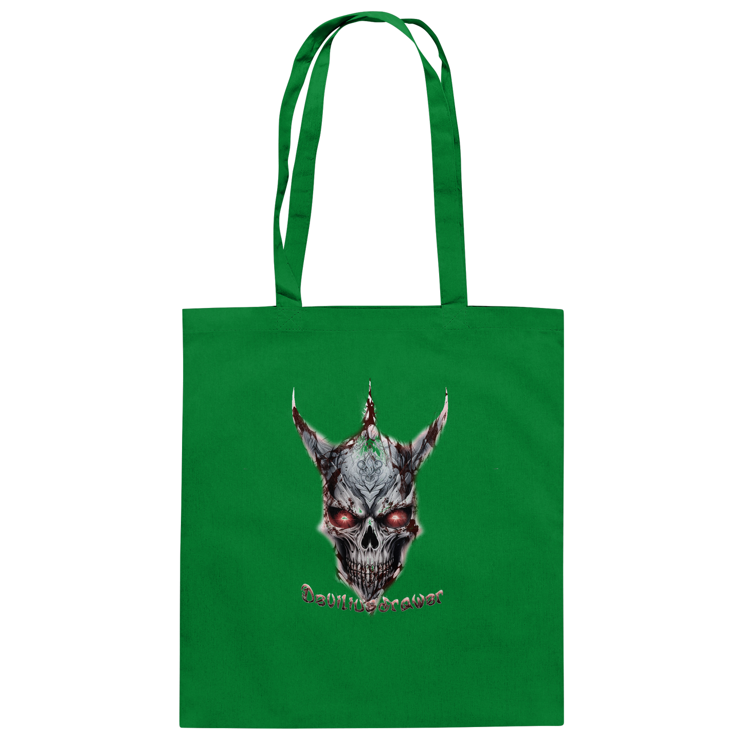 Deviliusdrawer Bloody Skeleton - Baumwolltasche