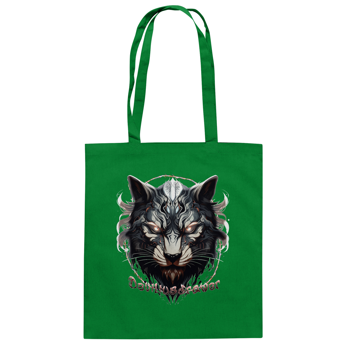 Deviliusdrawer Wolfcat - Baumwolltasche