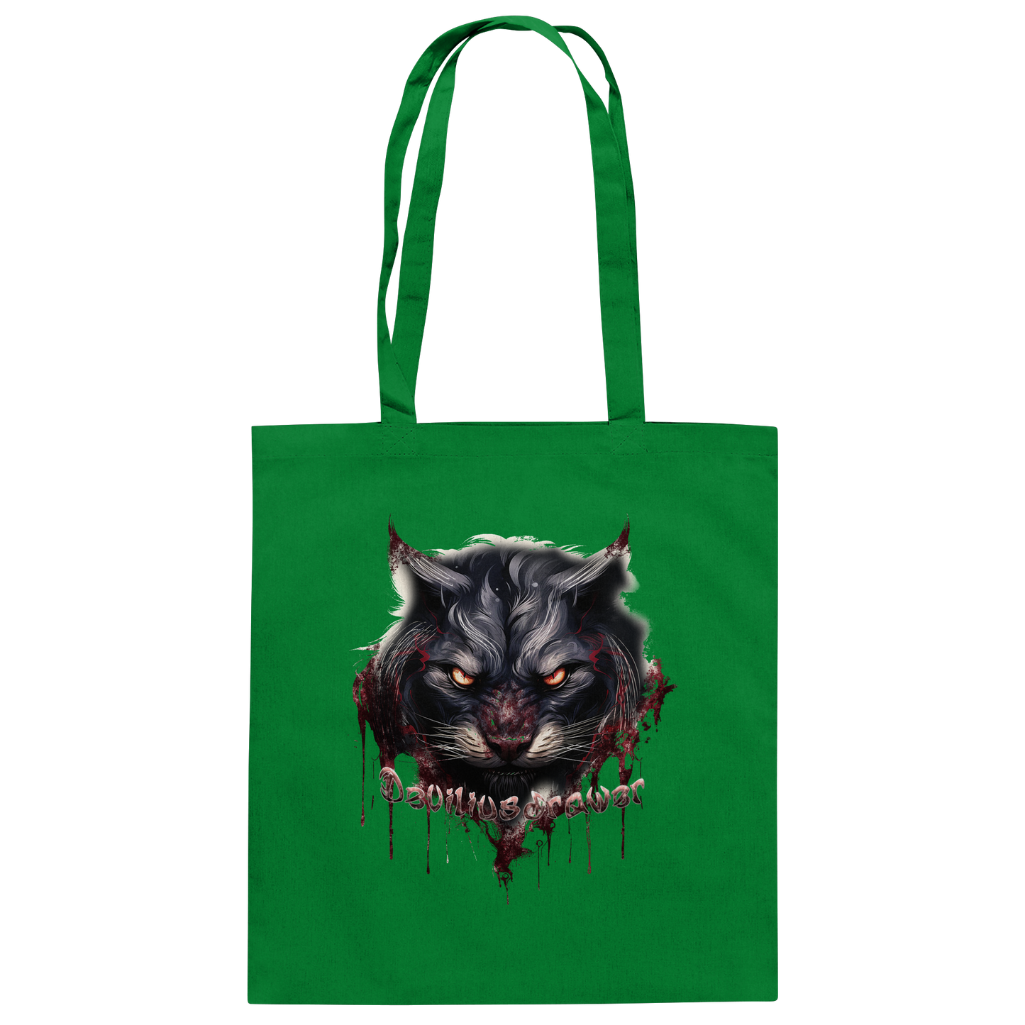 Deviliusdrawer Badass Cat - Baumwolltasche