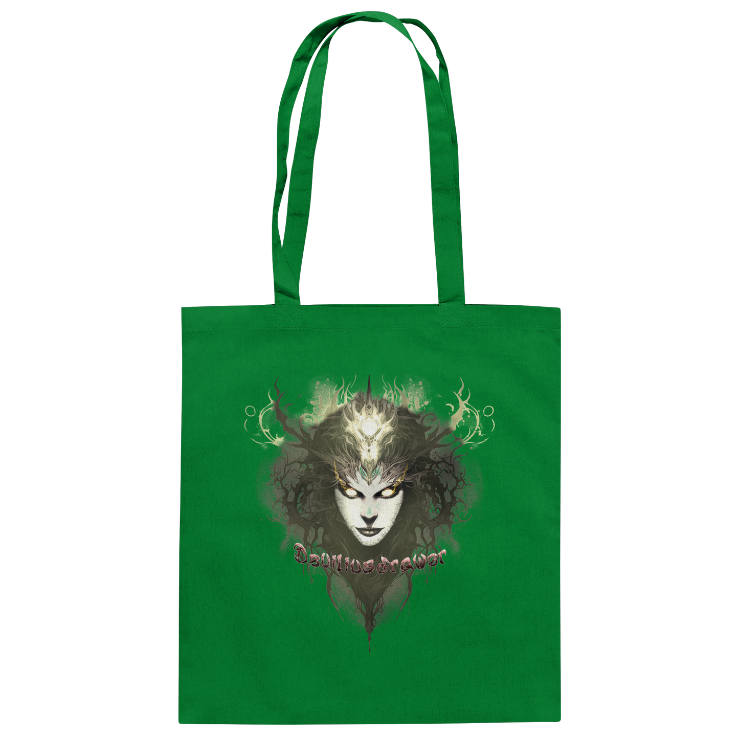 Deviliusdrawer Golden Demonica - Baumwolltasche