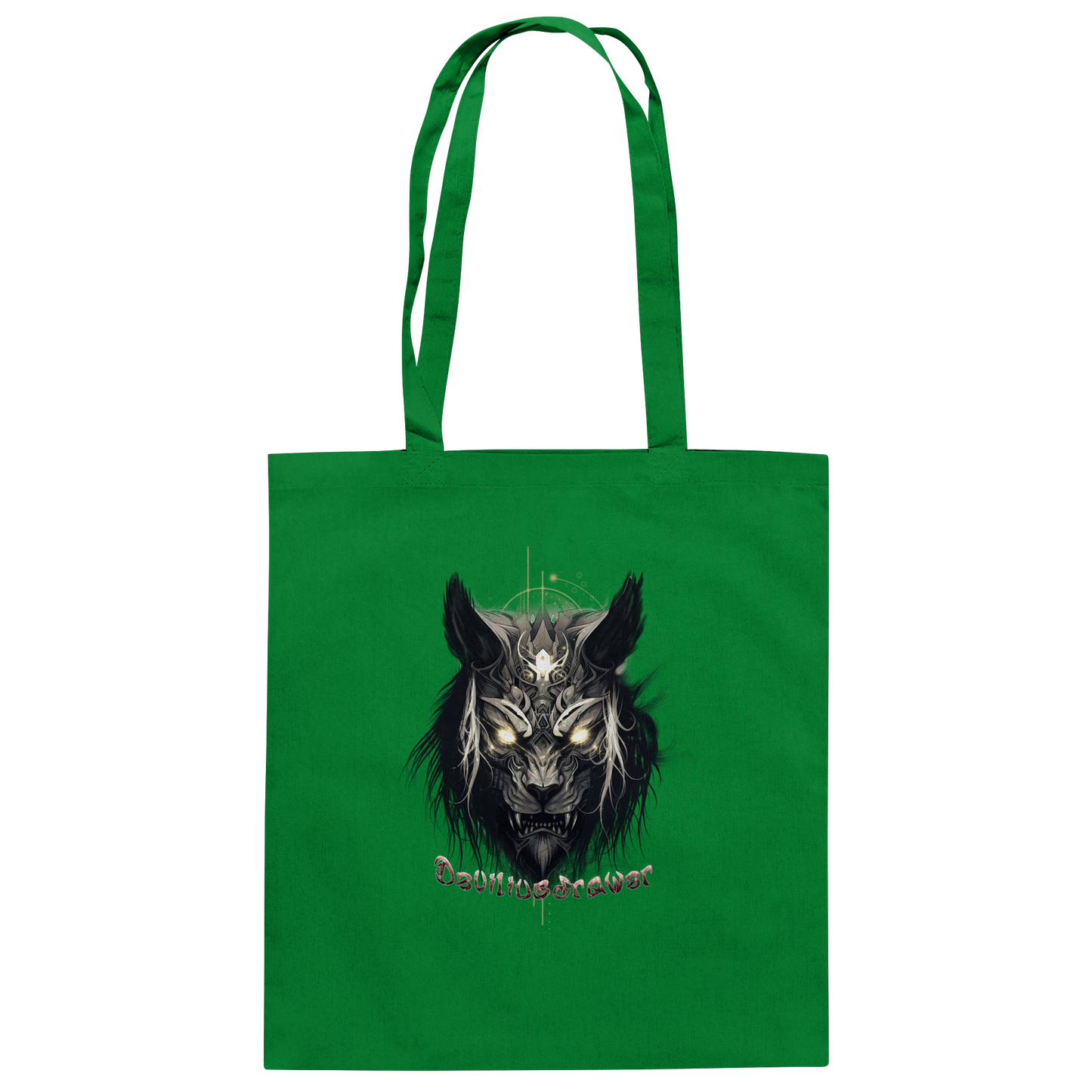 Deviliusdrawer Wolftiger - Baumwolltasche
