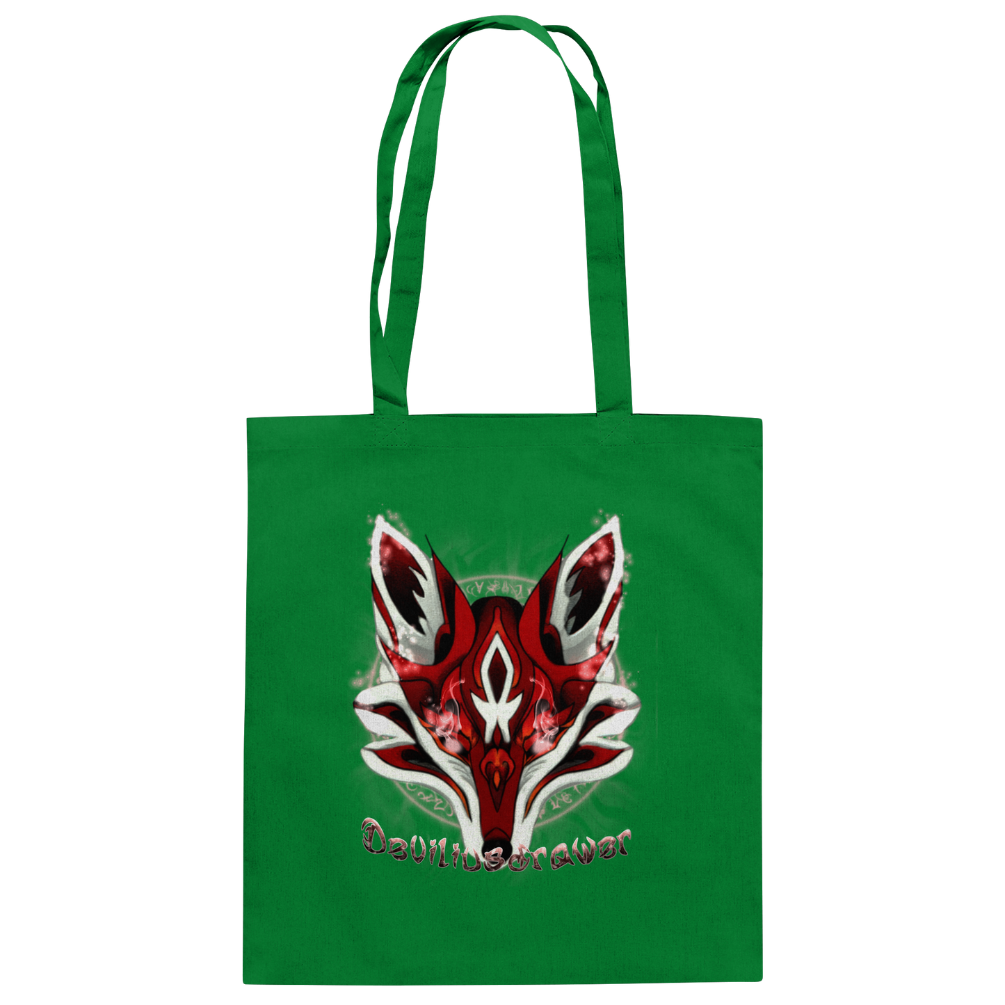 Deviliusdrawer Red Eyed Fox - Baumwolltasche