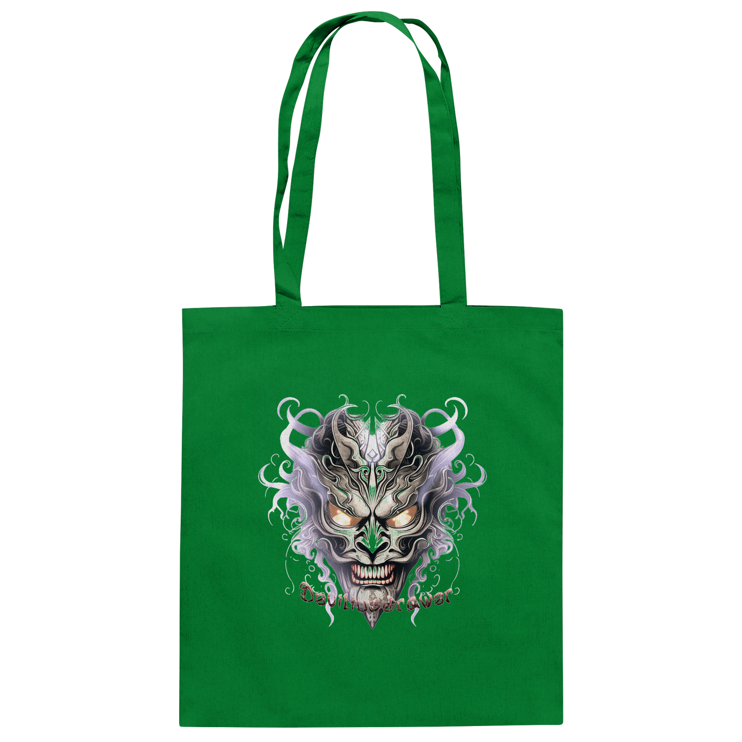 Deviliusdrawer Demon Mask Violet - Baumwolltasche