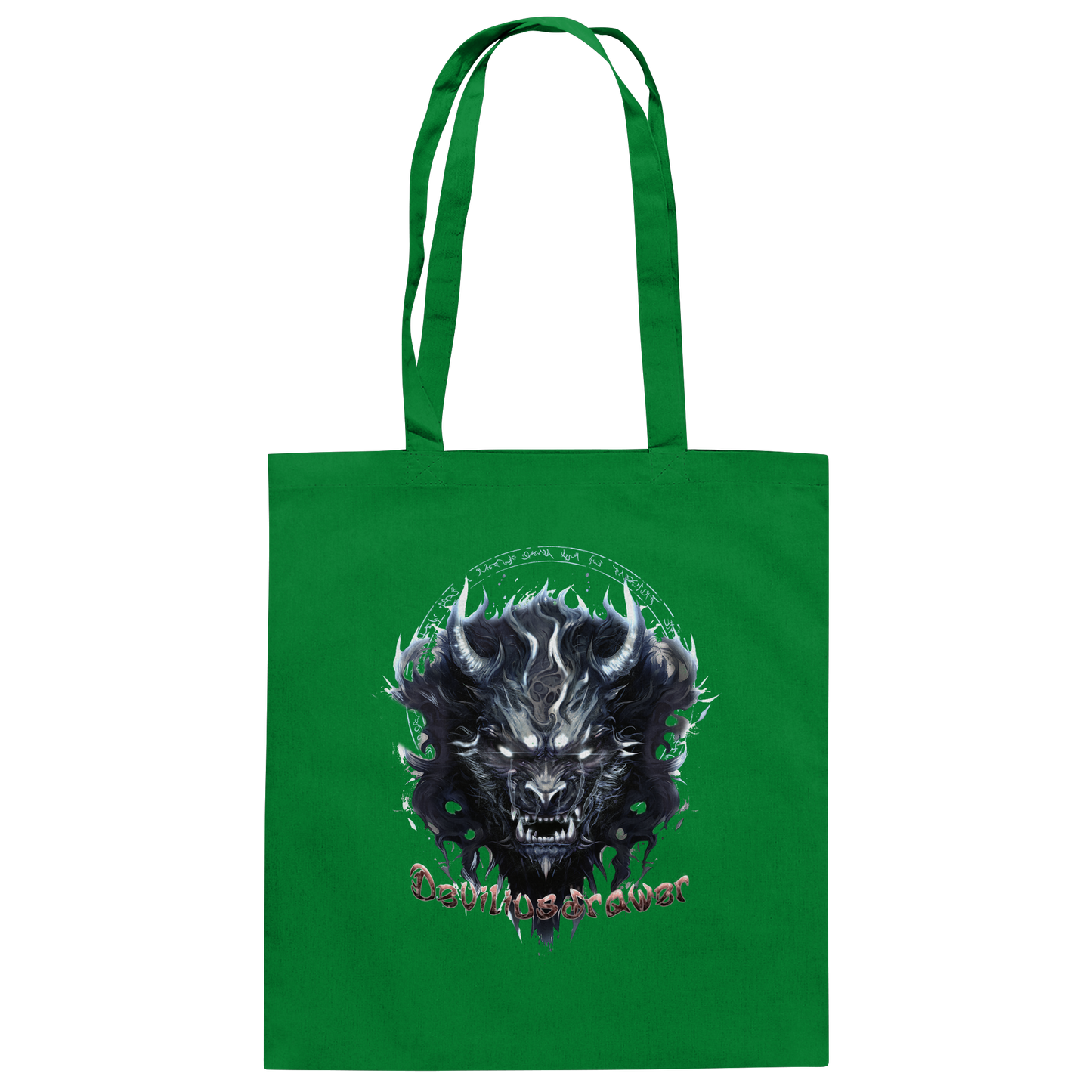 Deviliusdrawer Dark Wolf Mask - Baumwolltasche