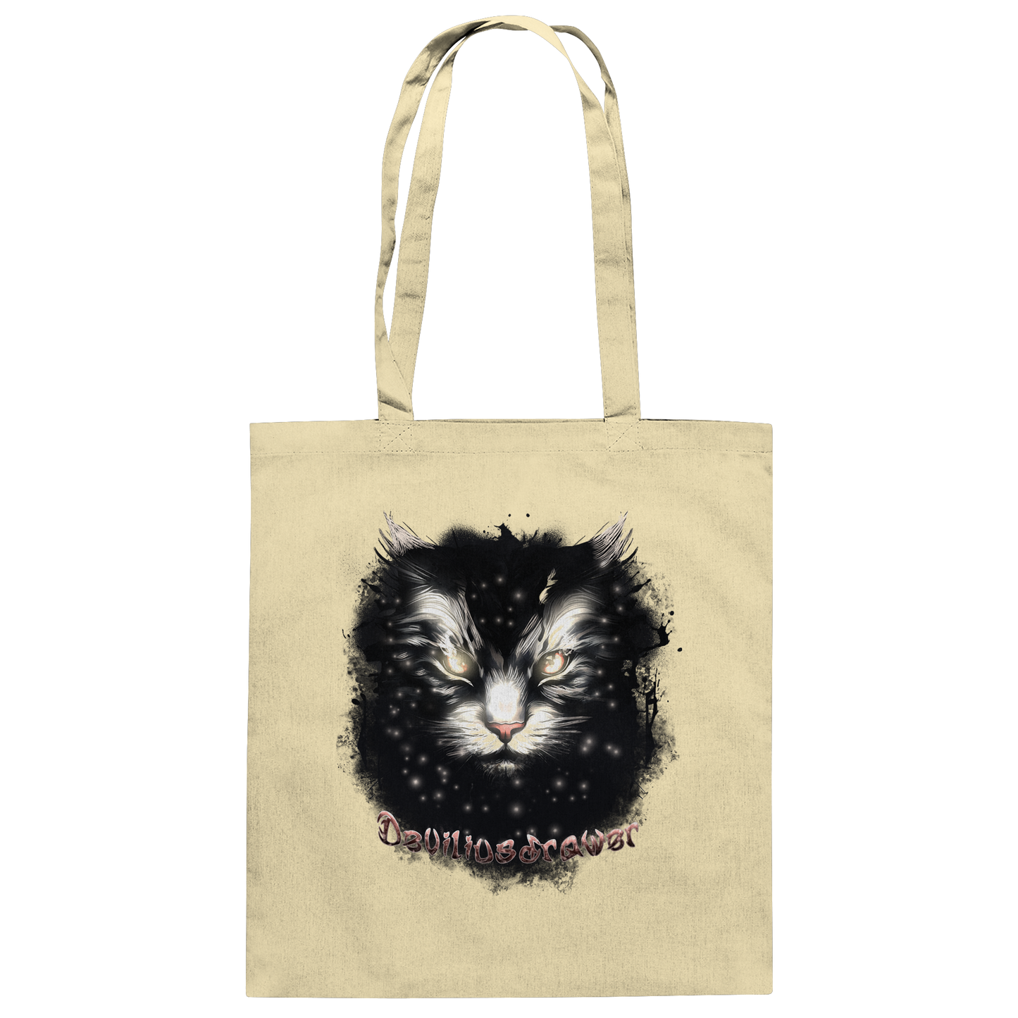 Deviliusdrawer Star Cat - Baumwolltasche