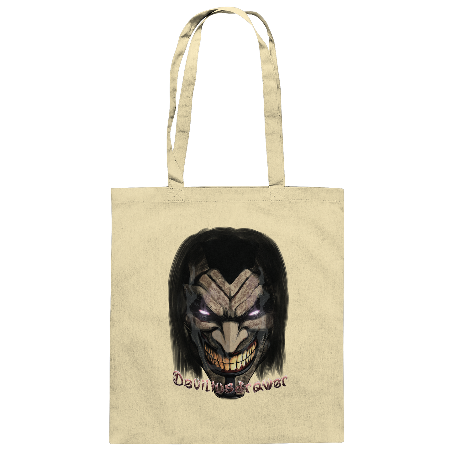 Deviliusdrawer Smiling Devil - Baumwolltasche