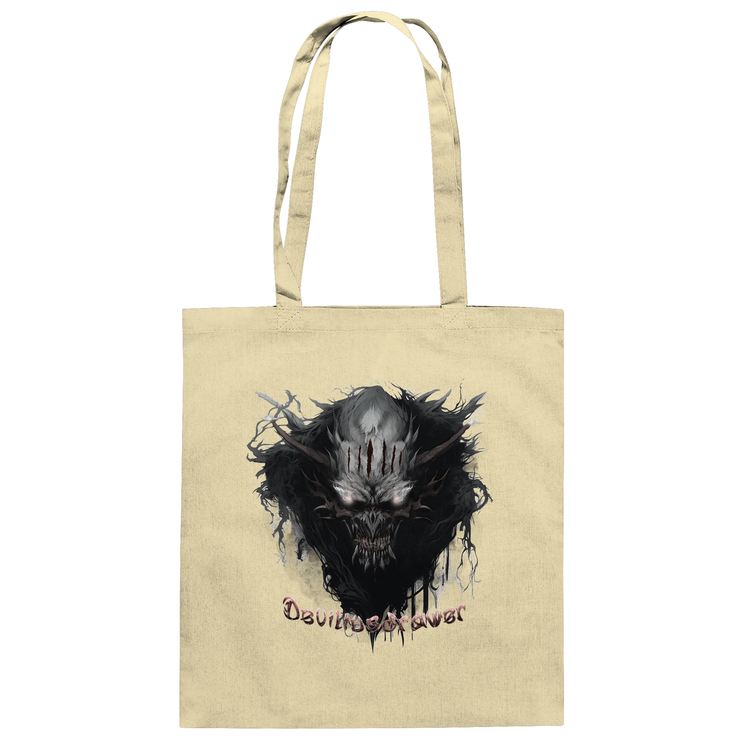 Deviliusdrawer Dark Smoke Demon - Baumwolltasche