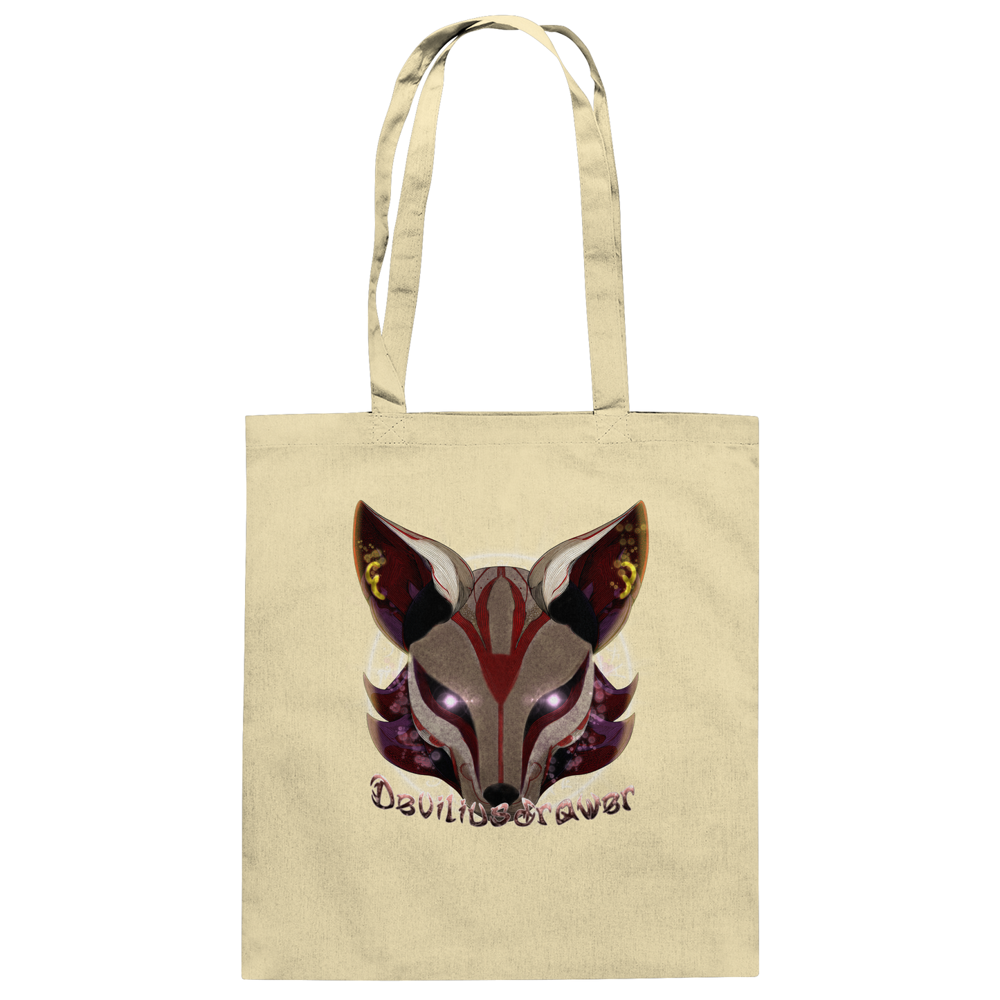 Deviliusdrawer Magic Kitsune - Baumwolltasche