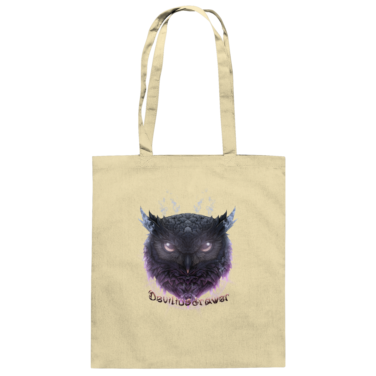 Deviliusdrawer Darkness Owl - Baumwolltasche