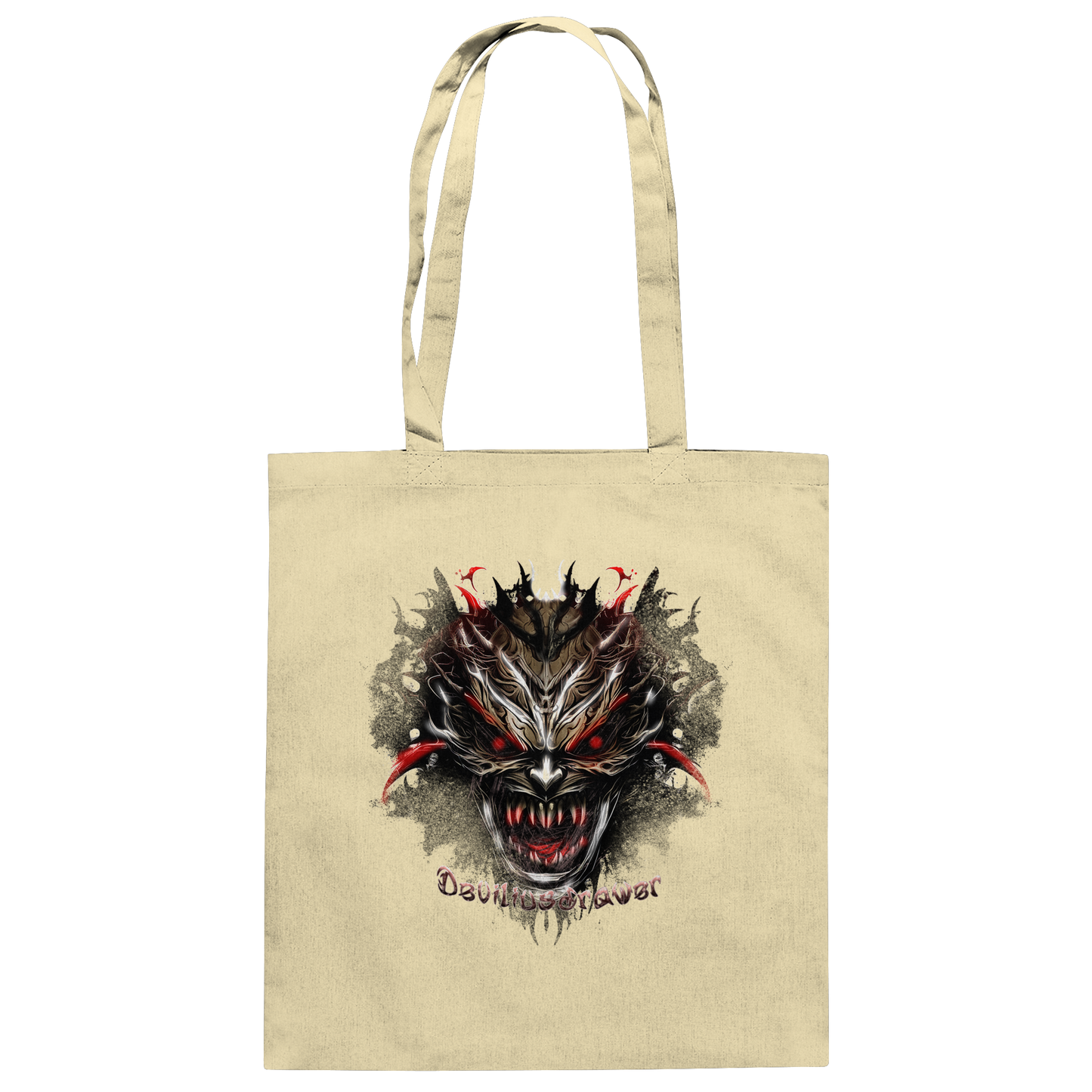 Deviliusdrawer Dark Redeyed Devil - Baumwolltasche