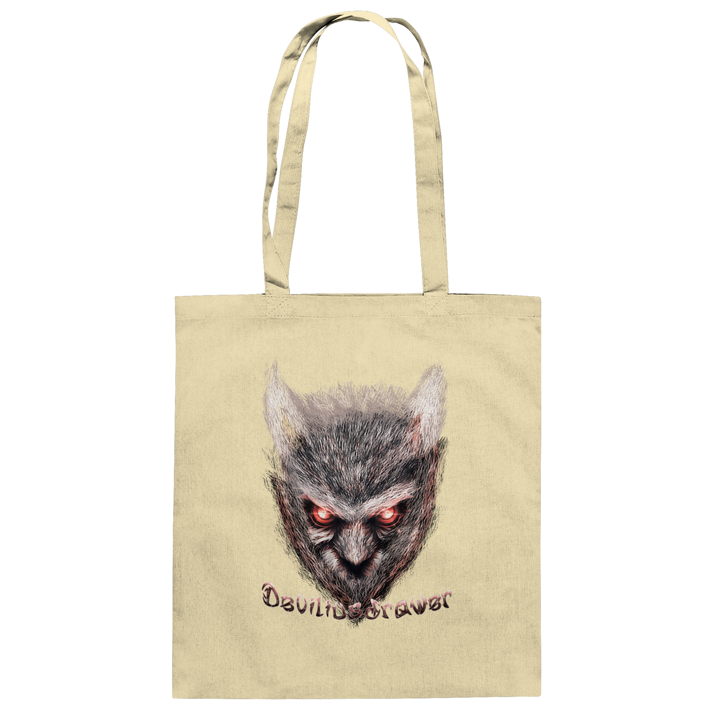 Deviliusdrawer Red Eyed Owl - Baumwolltasche