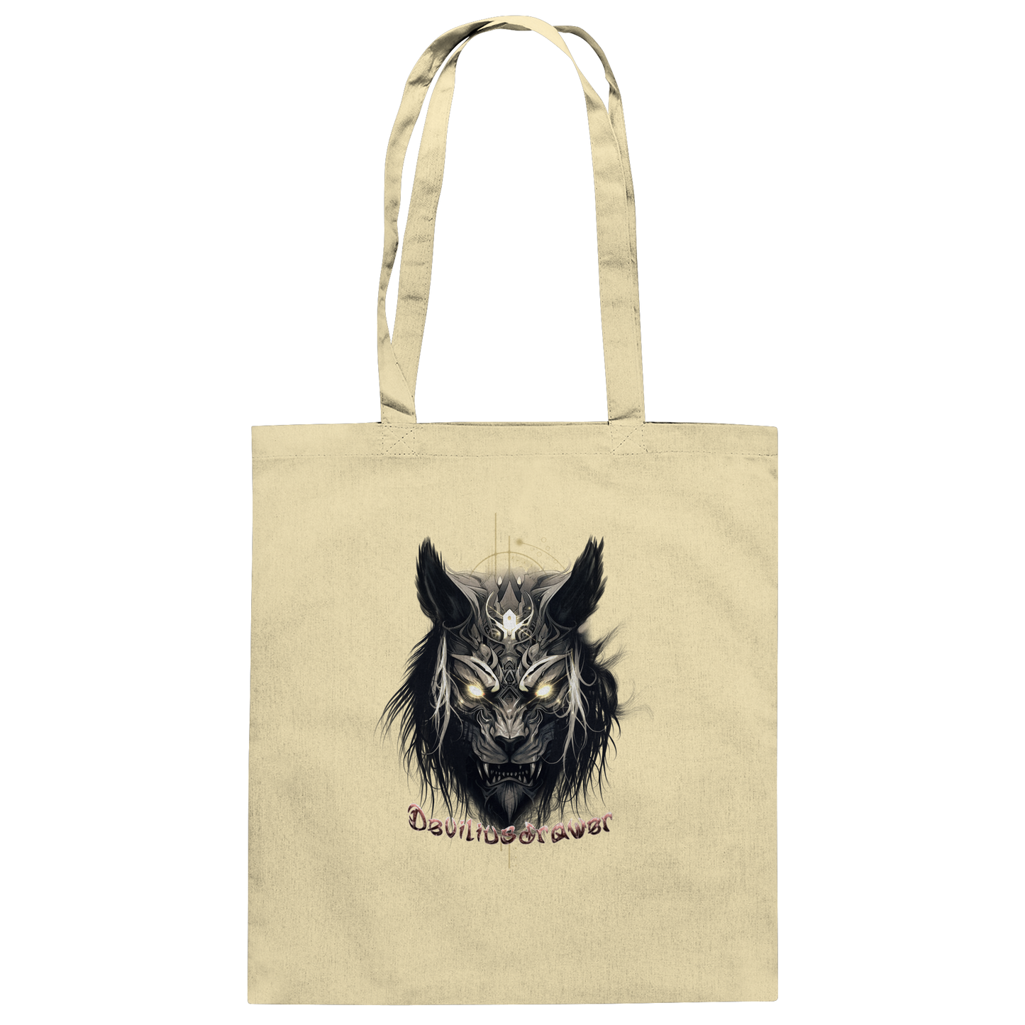 Deviliusdrawer Wolftiger - Baumwolltasche