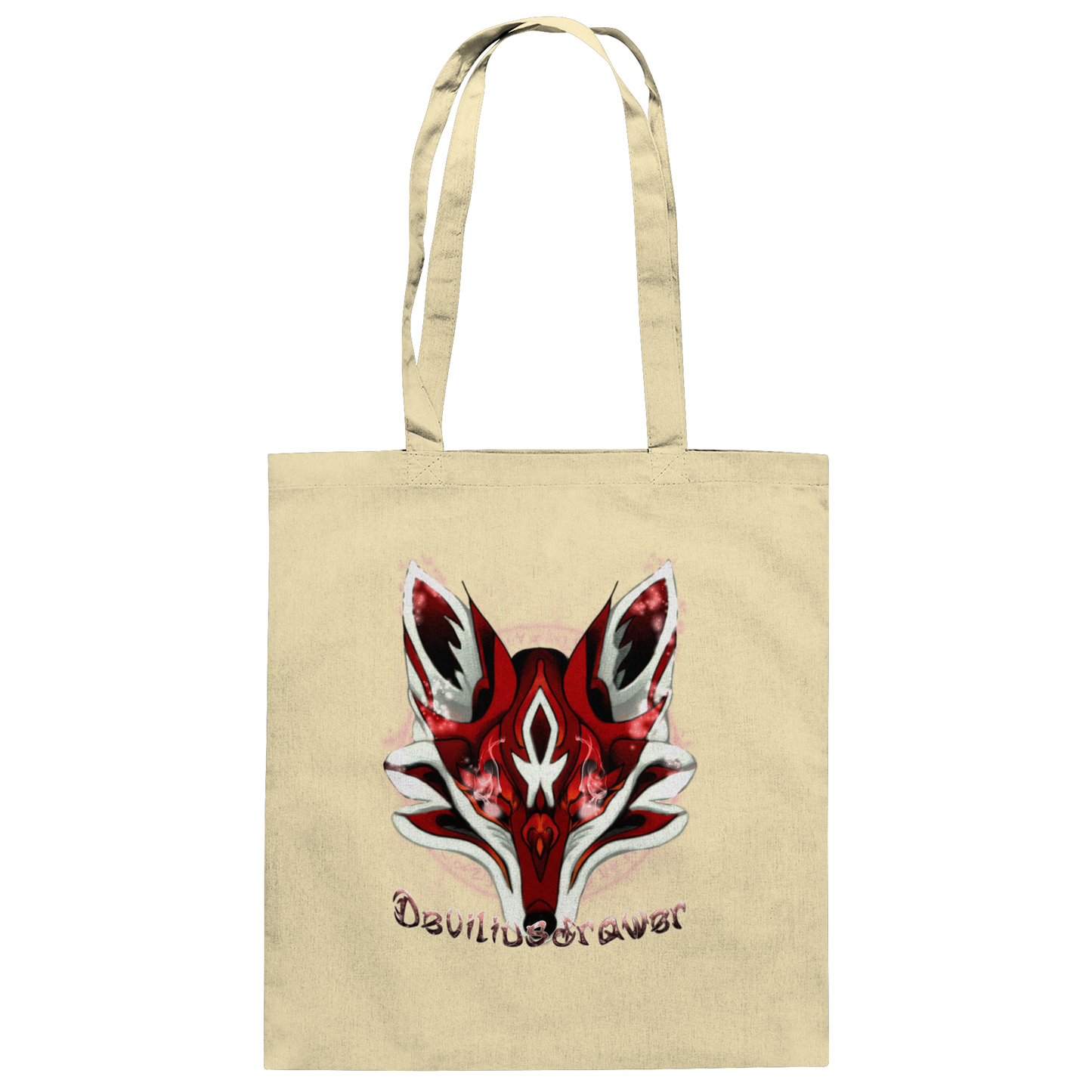 Deviliusdrawer Red Eyed Fox - Baumwolltasche