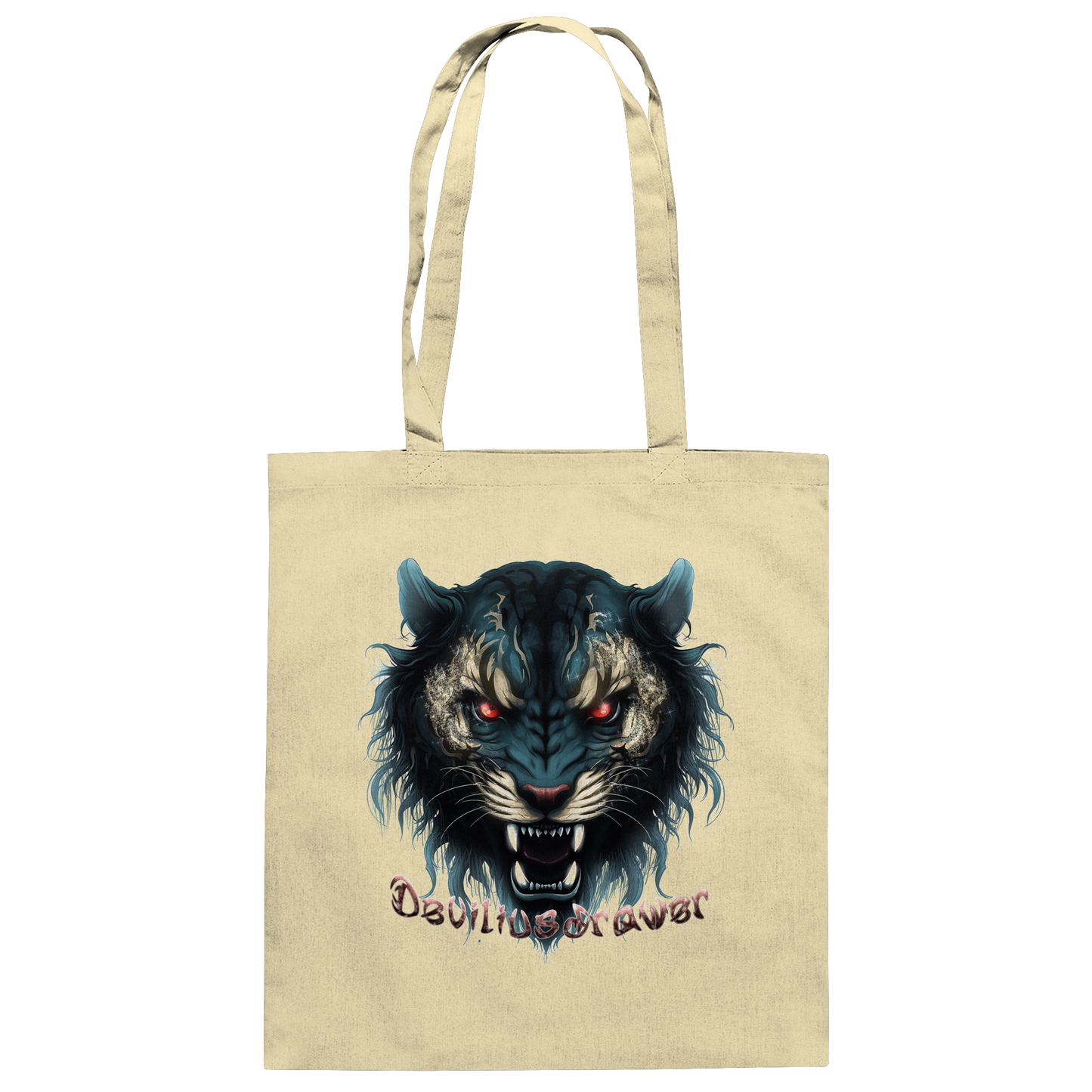 Deviliusdrawer Tigercat - Baumwolltasche
