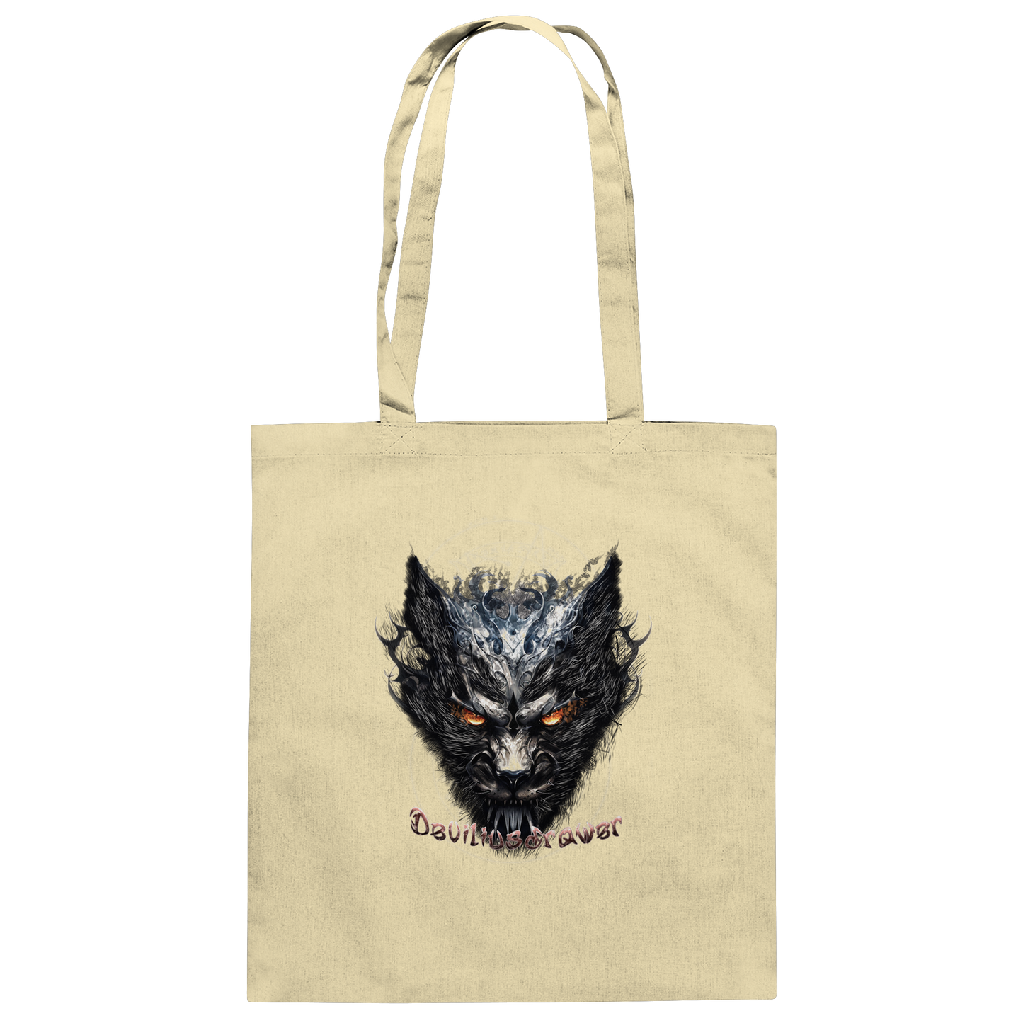 Deviliusdrawer Iron Cat - Baumwolltasche