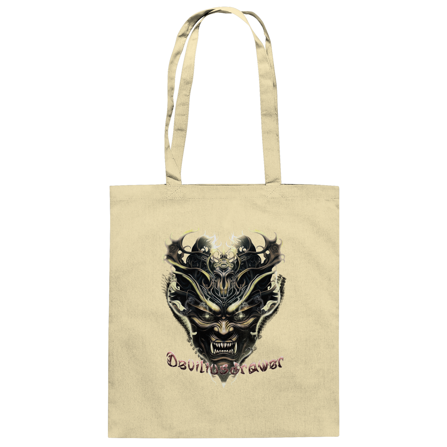 Deviliusdrawer Golden Demon Vampire - Baumwolltasche