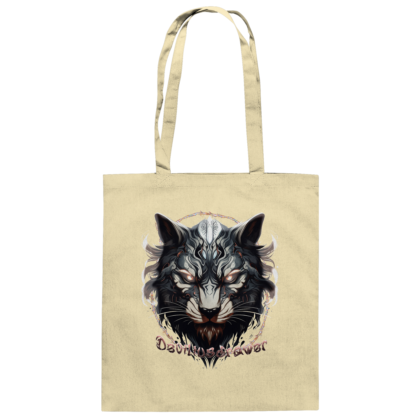 Deviliusdrawer Wolfcat - Baumwolltasche