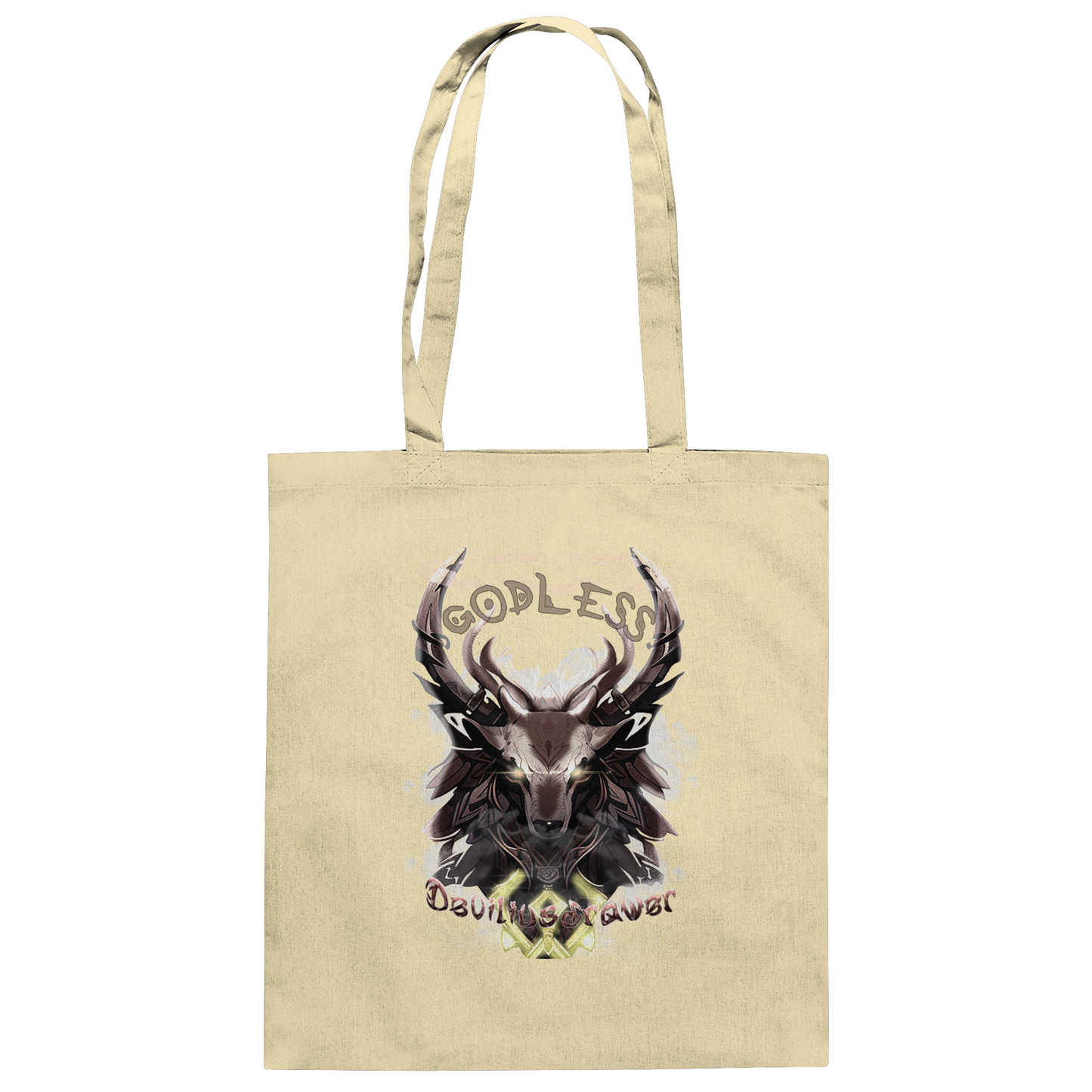 Deviliusdrawer Godless Deer - Baumwolltasche