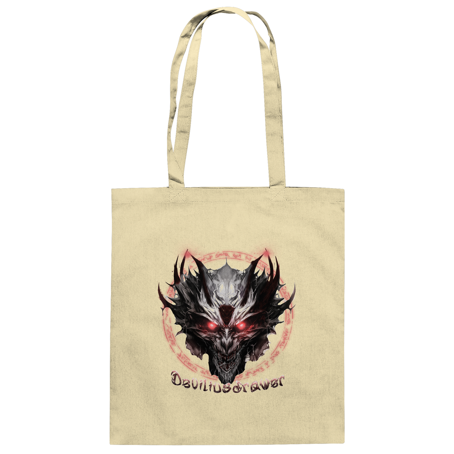 Deviliusdrawer Magic Glow Devil - Baumwolltasche