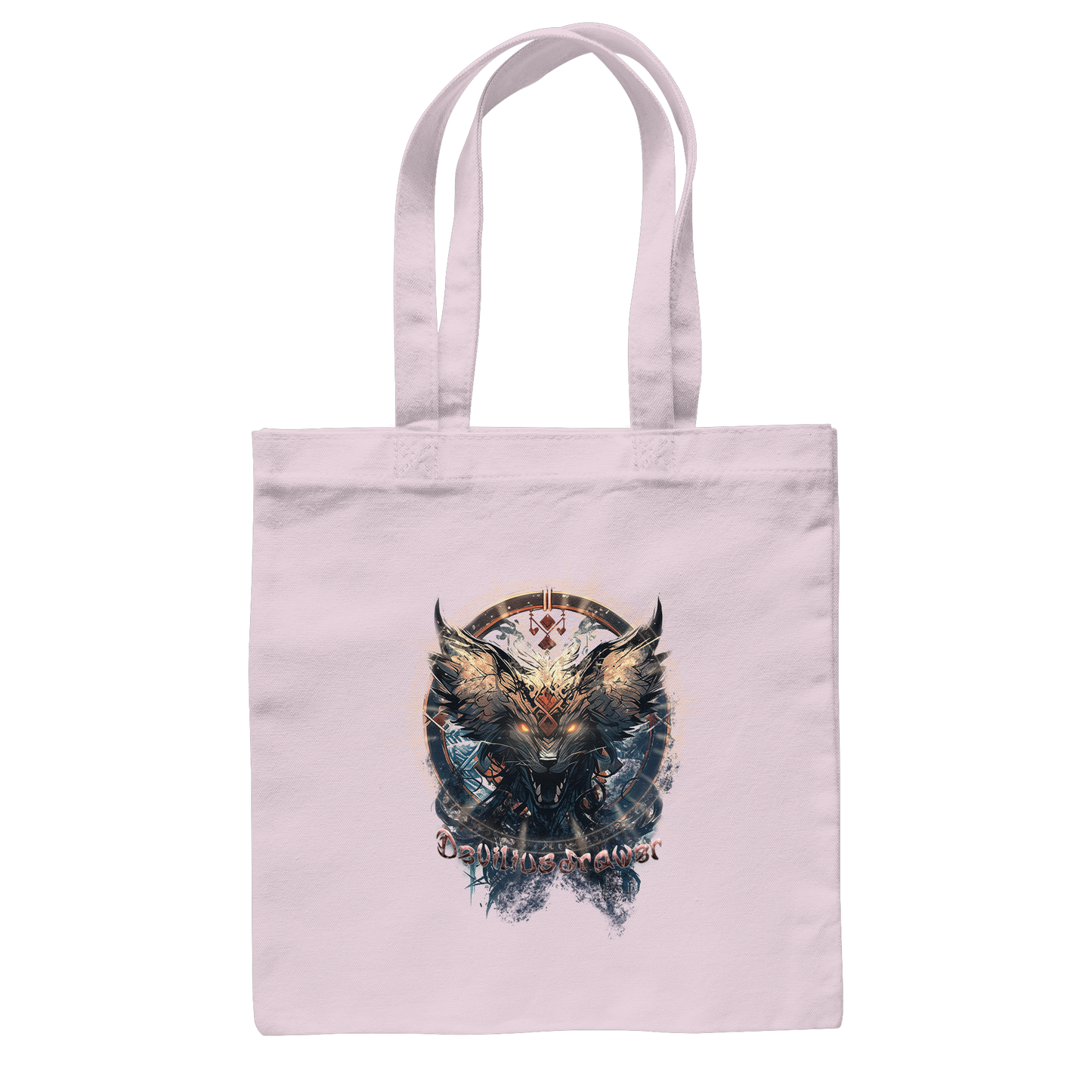 Deviliusdrawer Dark Magic Wolf - Baumwolltasche