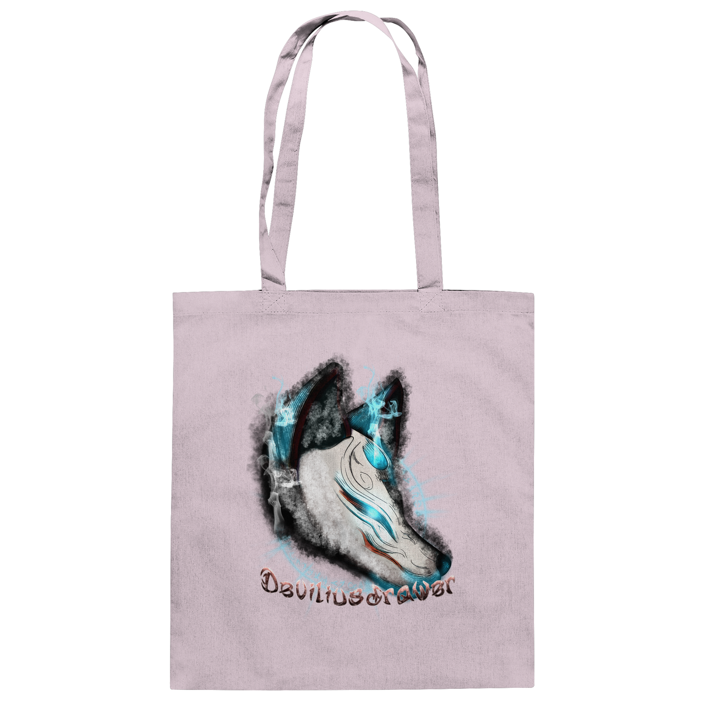 Deviliusdrawer Darkness Kitsune - Baumwolltasche