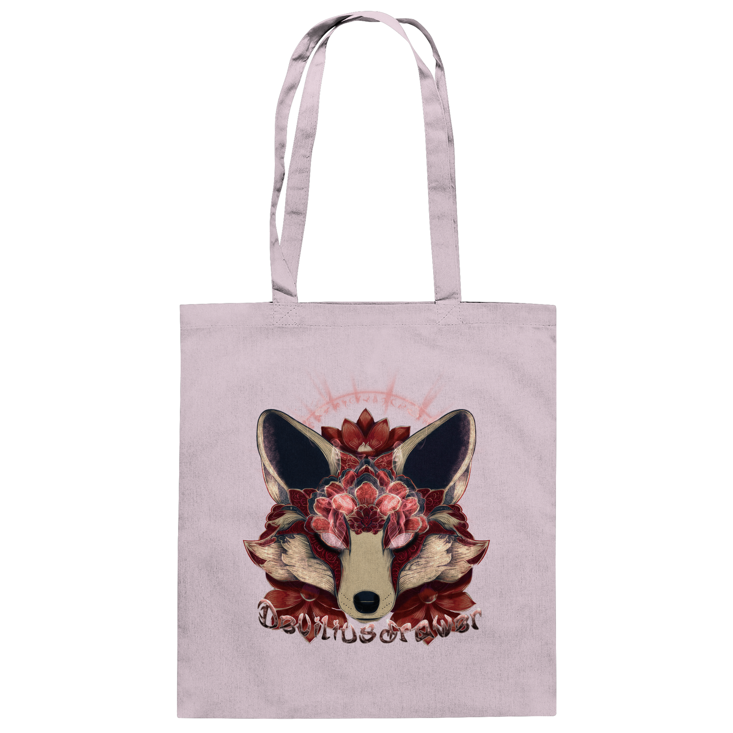 Deviliusdrawer Fire Kitsune - Baumwolltasche