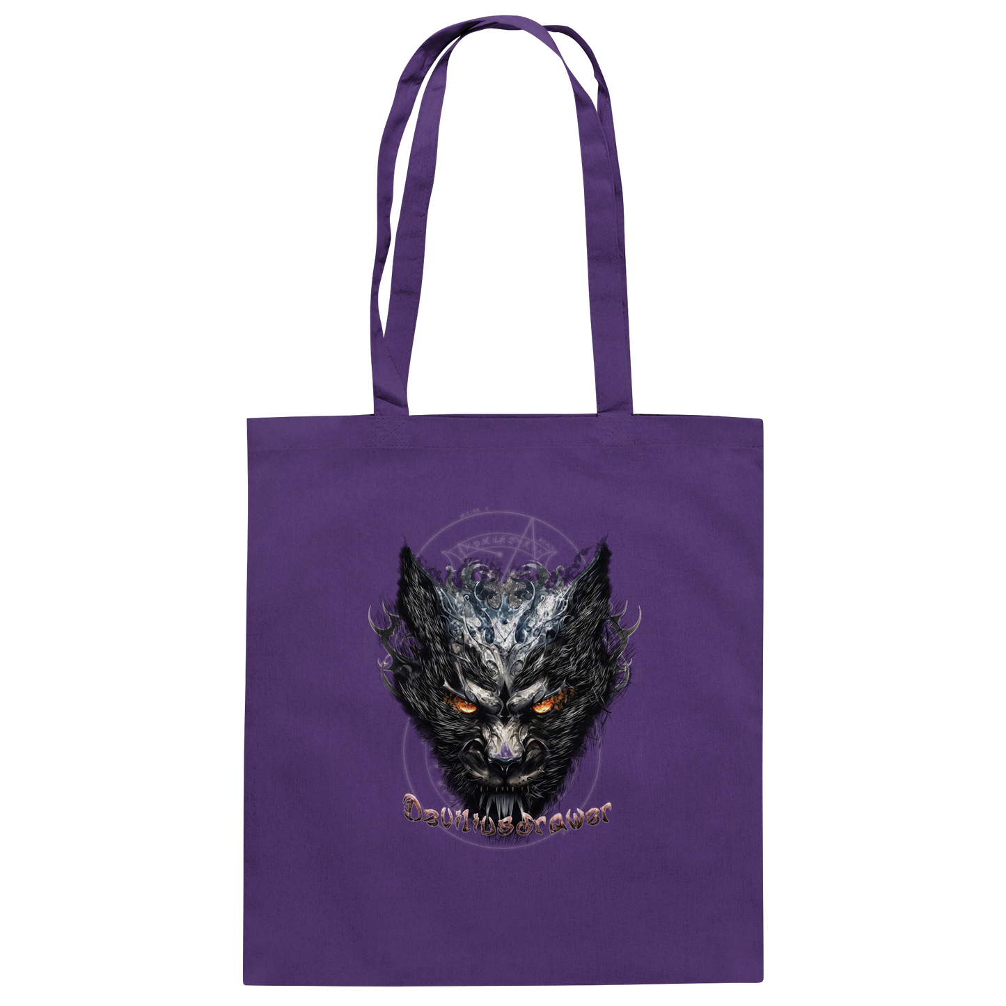 Deviliusdrawer Iron Cat - Baumwolltasche