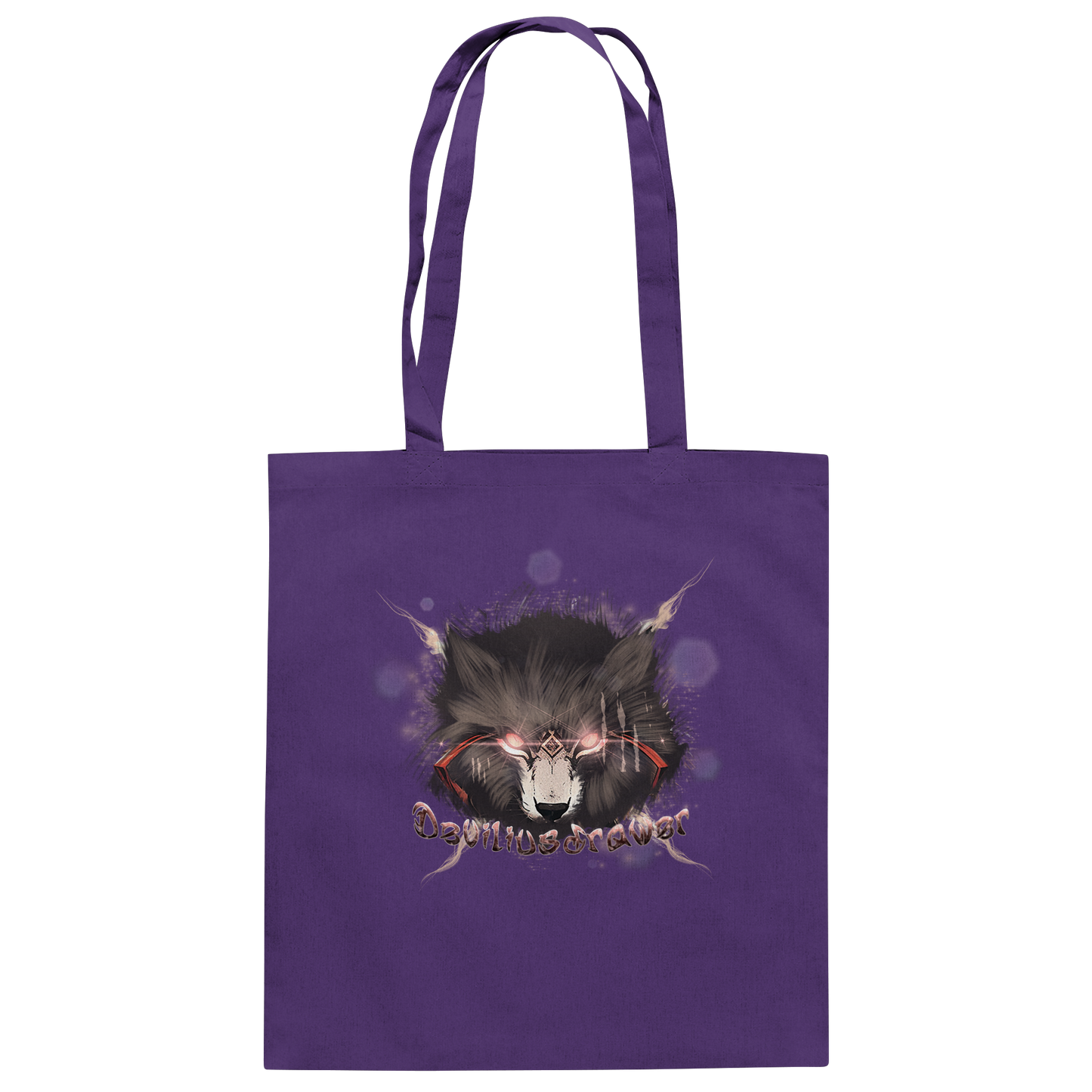 Deviliusdrawer Sparking Wolf - Baumwolltasche