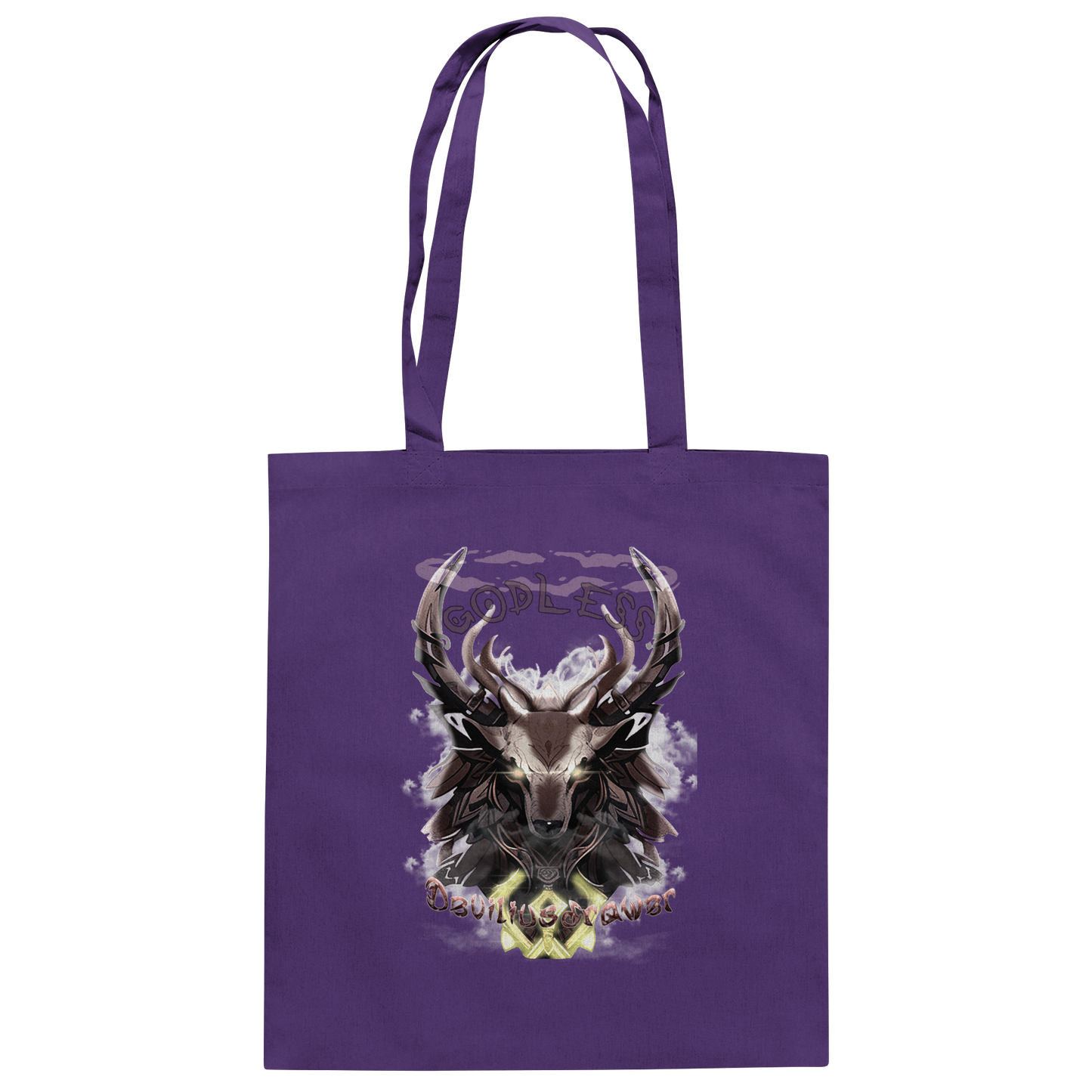 Deviliusdrawer Godless Deer - Baumwolltasche