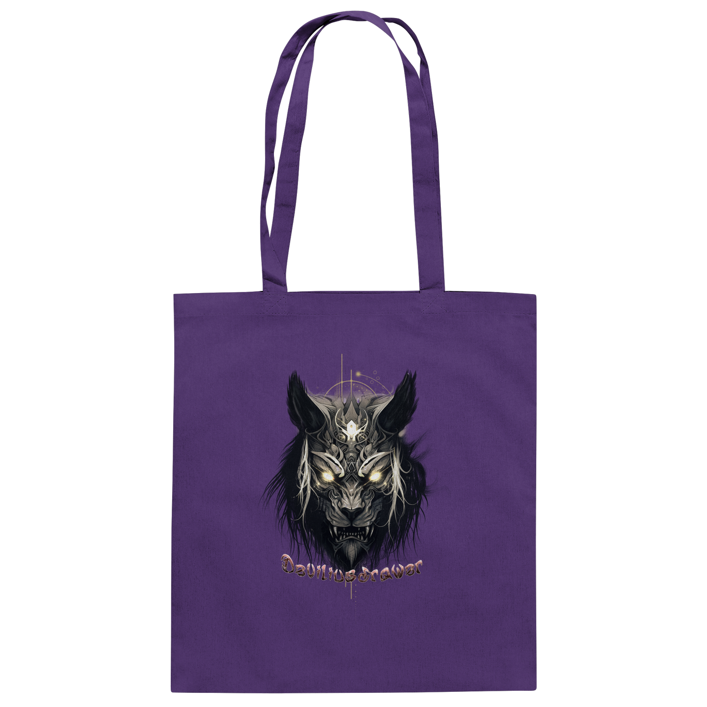 Deviliusdrawer Wolftiger - Baumwolltasche
