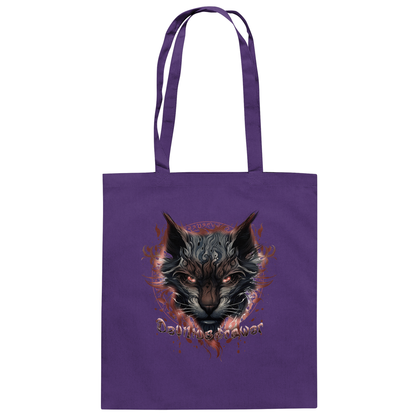 Deviliusdrawer Devil Cat - Baumwolltasche