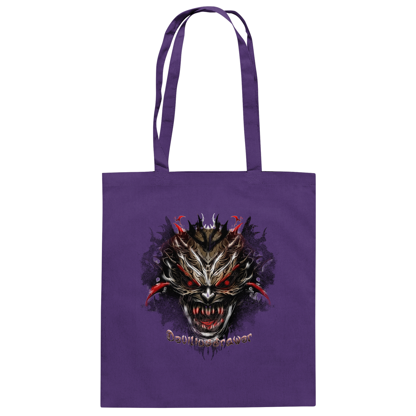 Deviliusdrawer Dark Redeyed Devil - Baumwolltasche
