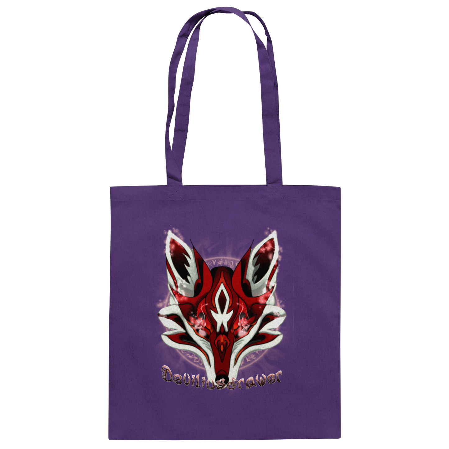 Deviliusdrawer Red Eyed Fox - Baumwolltasche