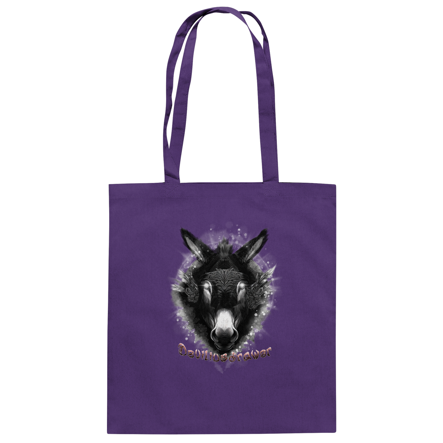 Deviliusdrawer Glowing Donkey - Baumwolltasche