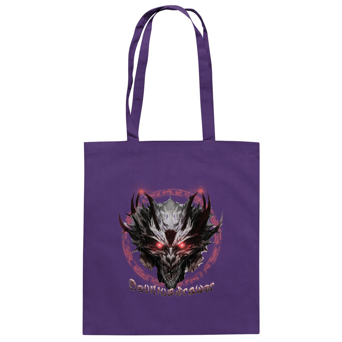 Deviliusdrawer Magic Glow Devil - Baumwolltasche