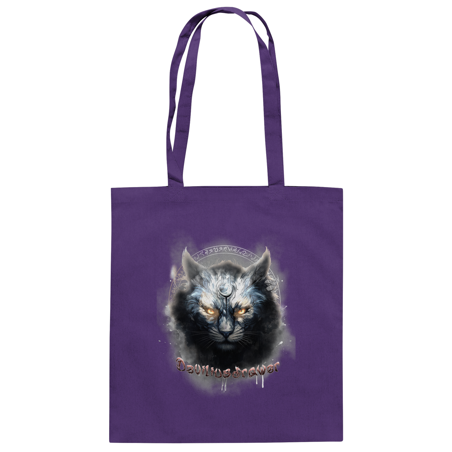 Deviliusdrawer Mysthic Cat - Baumwolltasche