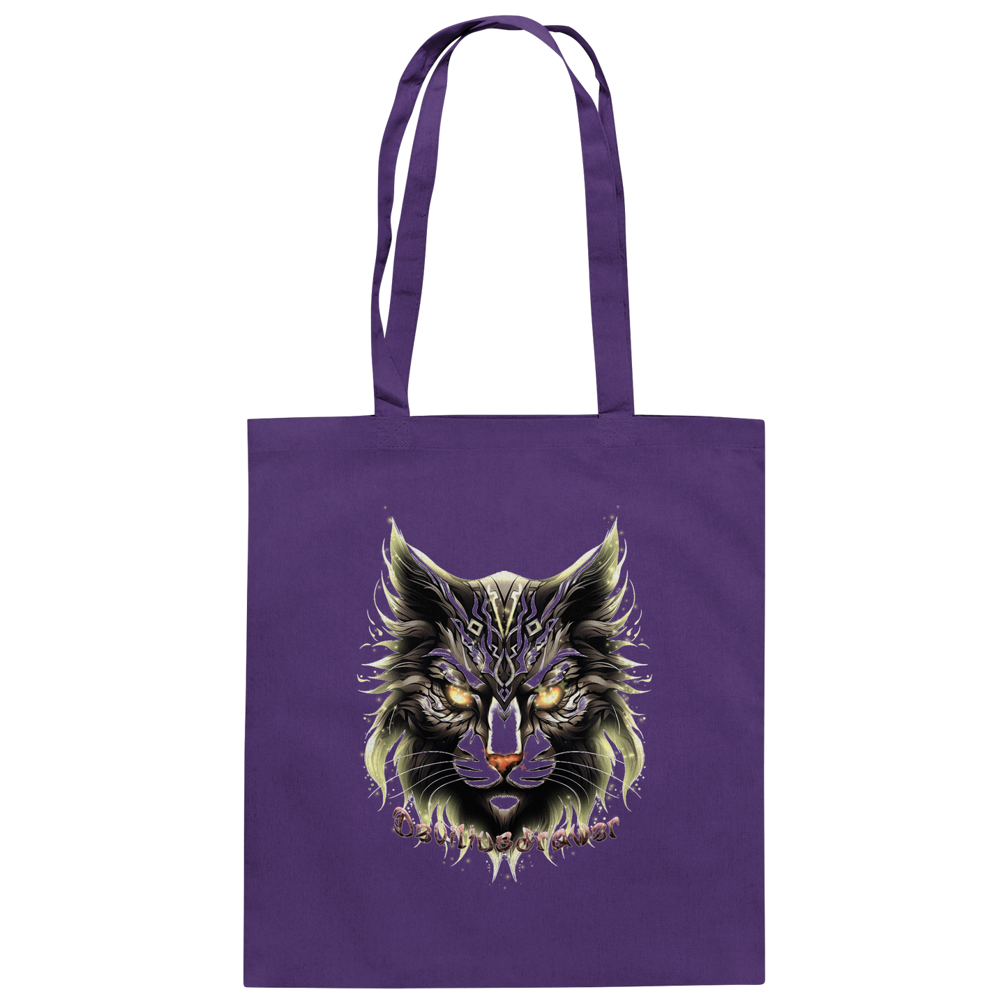 Deviliusdrawer Golden Cat - Baumwolltasche