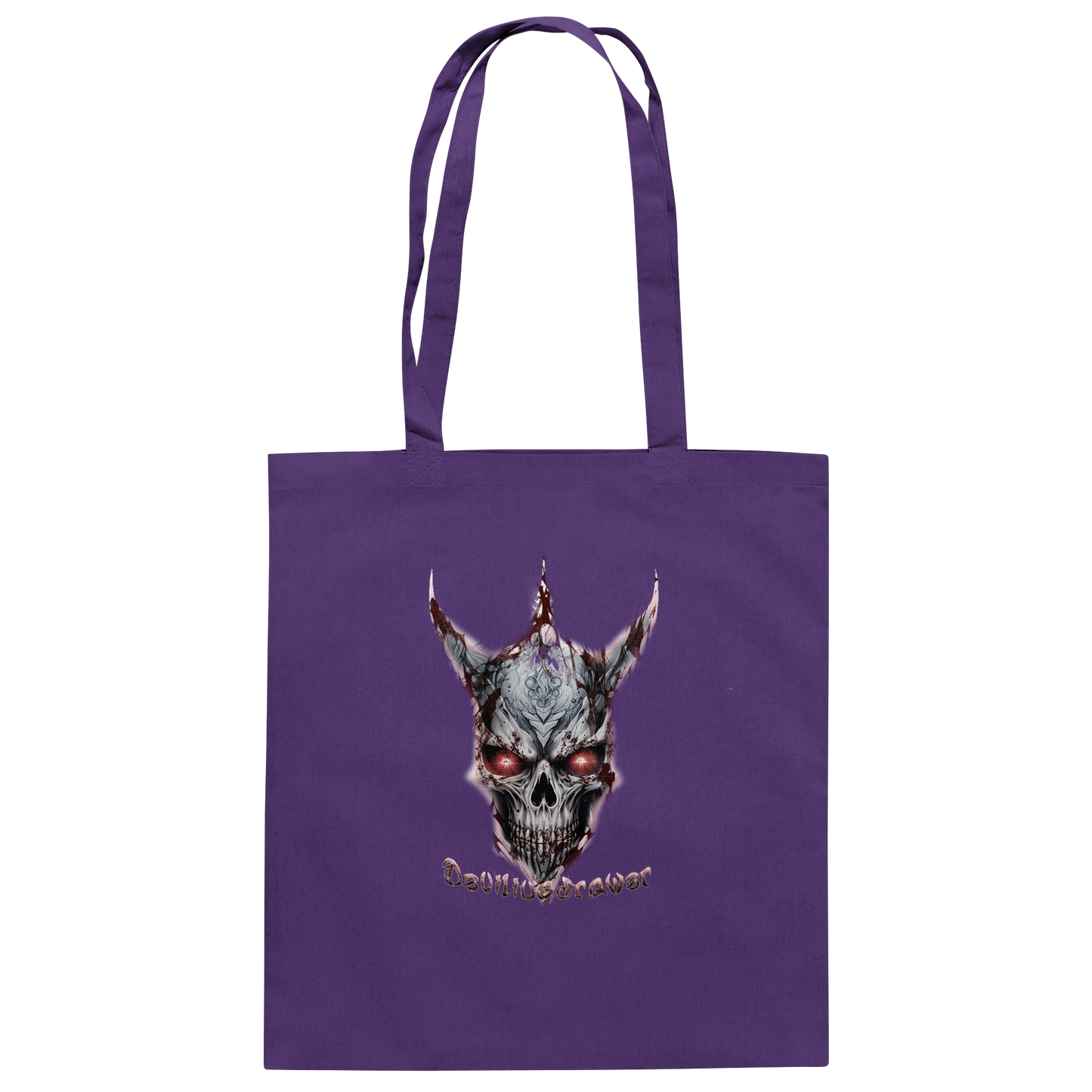 Deviliusdrawer Bloody Skeleton - Baumwolltasche