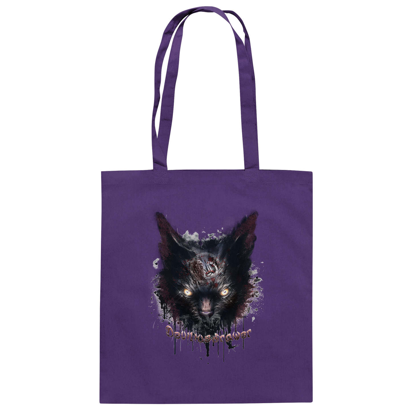 Deviliusdrawer Zombie Cat - Baumwolltasche