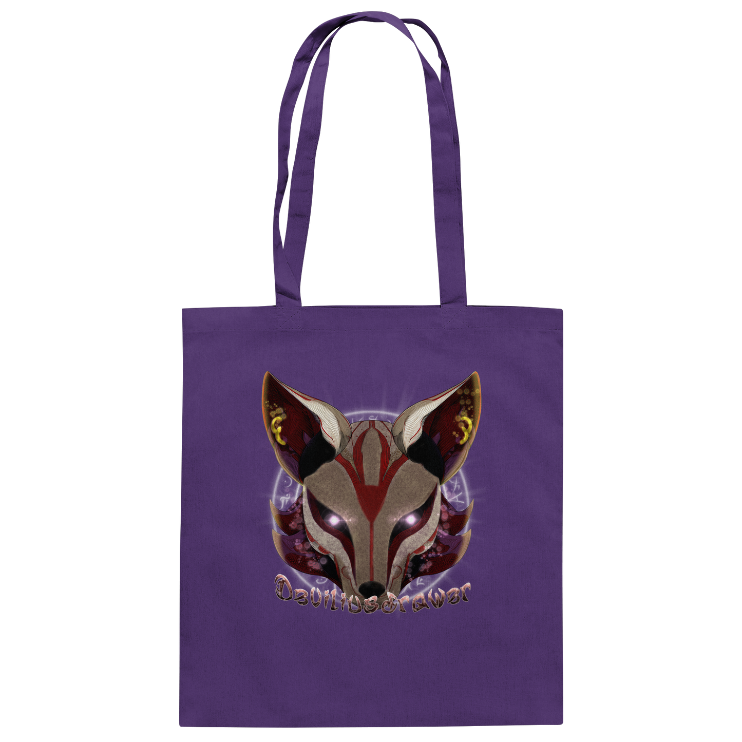 Deviliusdrawer Magic Kitsune - Baumwolltasche