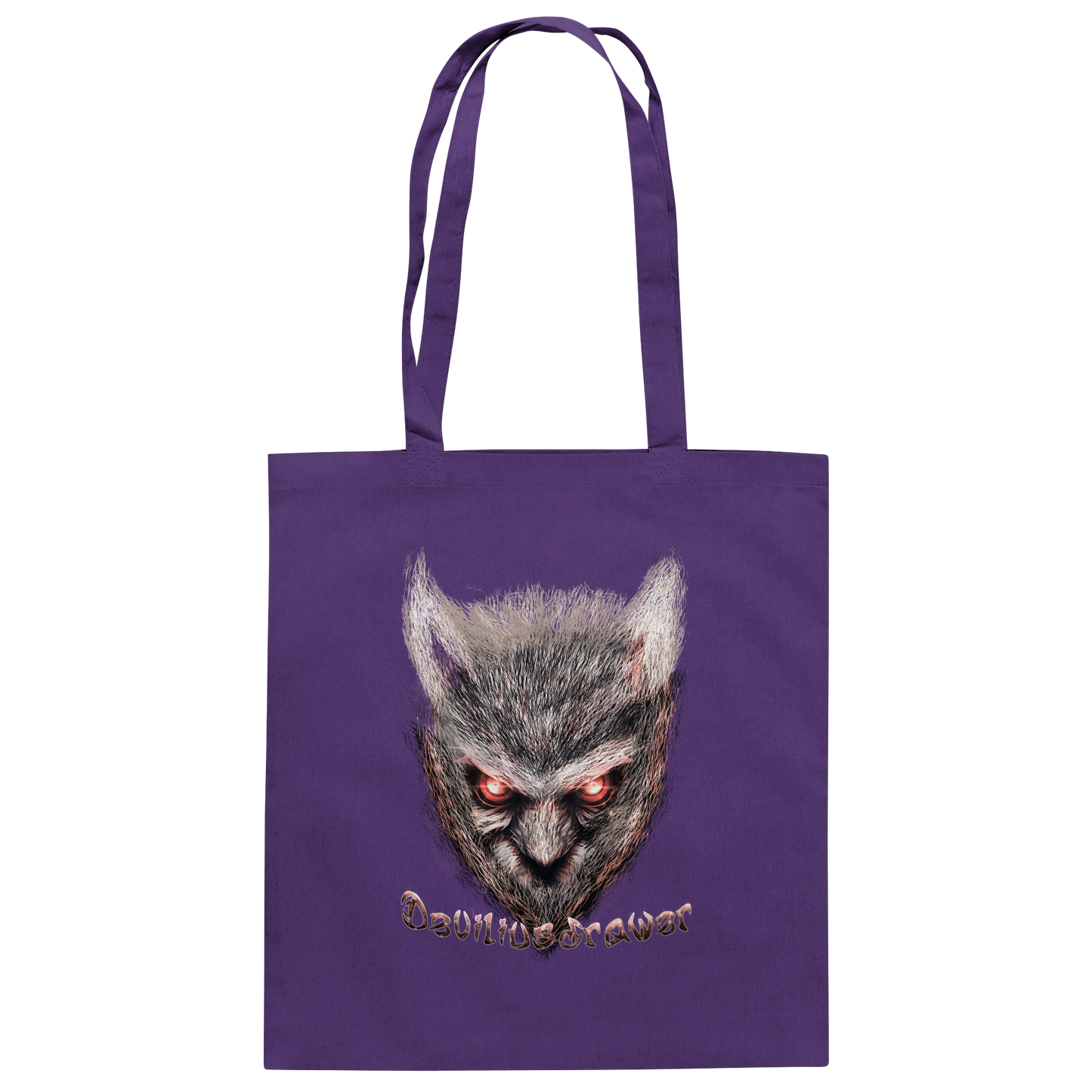 Deviliusdrawer Red Eyed Owl - Baumwolltasche